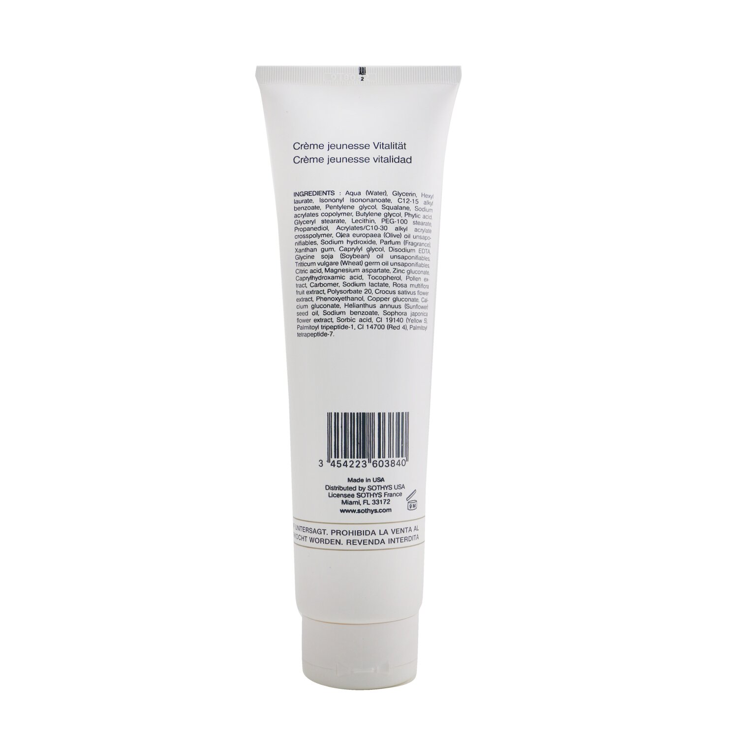 Sothys Vitality Crema de Juventud (Tamaño Salón) 150ml/5.07oz