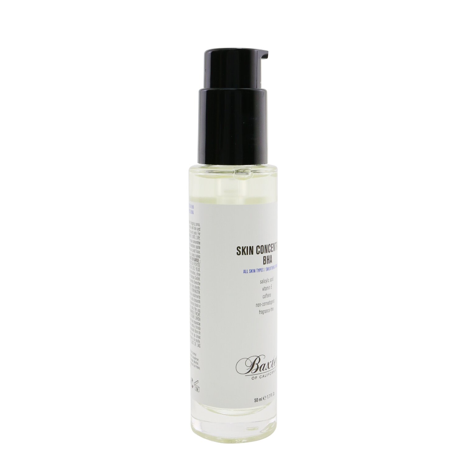 Baxter Of California Skin Concentrate BHA - Imperfection Reducing Skin Serum (For All Skin Types) (Box Slightly Damaged) 50ml/1.7oz