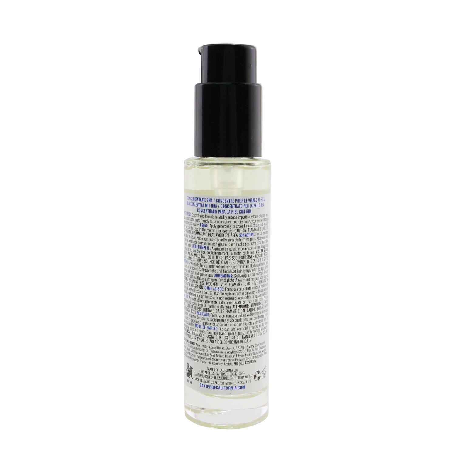Baxter Of California Skin Concentrate BHA - Imperfection Reducing Skin Serum (For All Skin Types) (Box Slightly Damaged) 50ml/1.7oz
