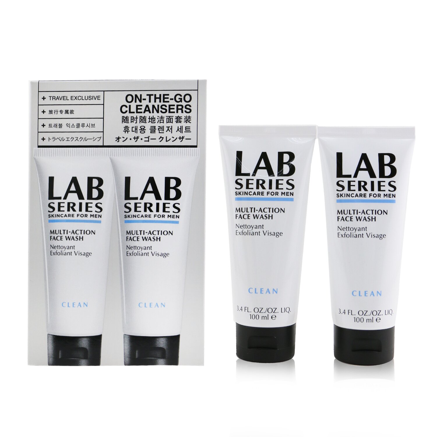 Lab Series Lab Series Multi-Action Face Wash Duo Set 2x100ml/3.4oz