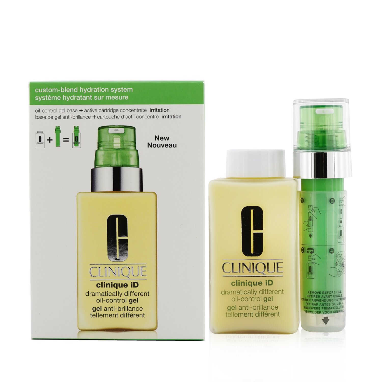 Clinique Clinique iD Dramatically Different Oil-Control Gel + Active Cartridge Concentrate For Irritation 125ml/4.2oz
