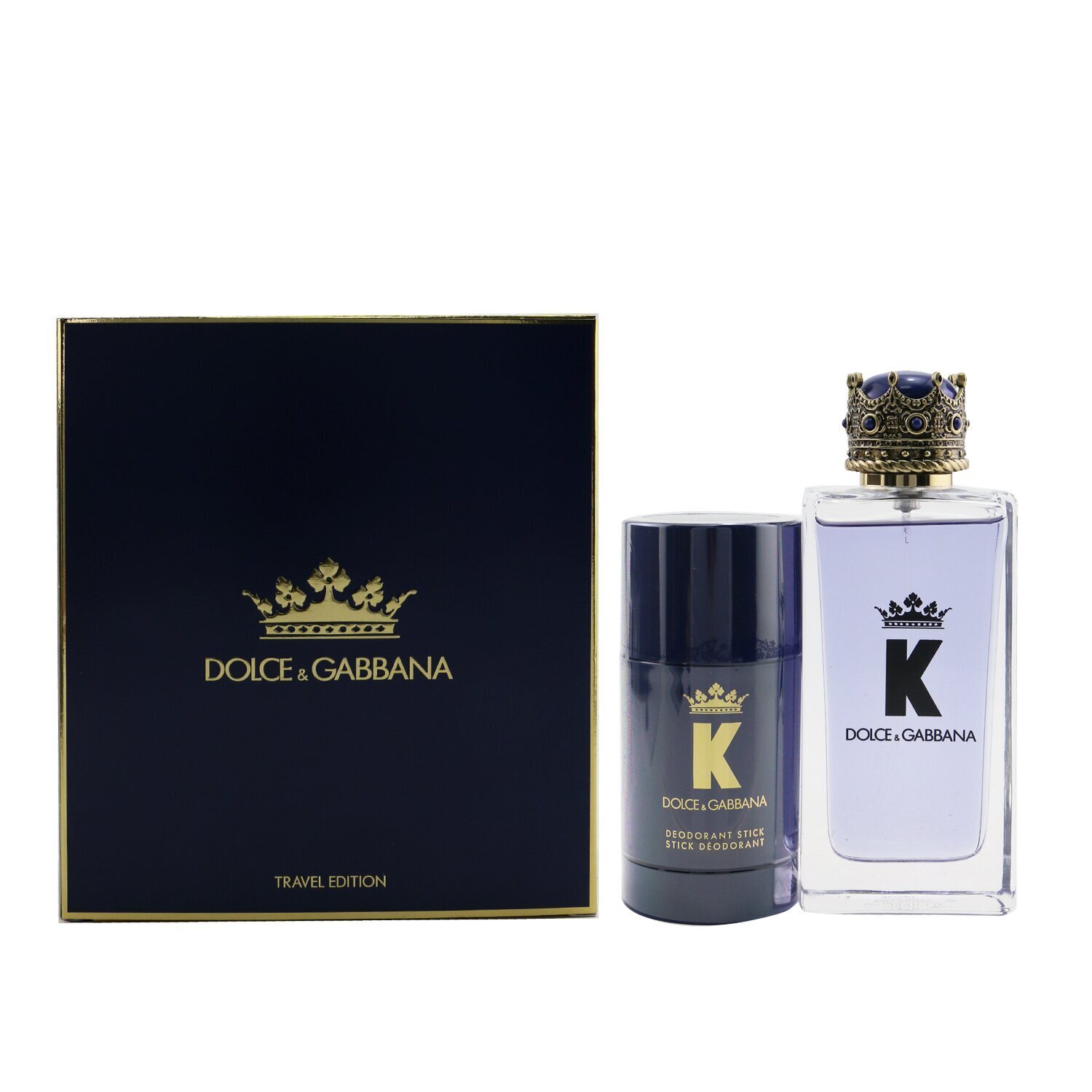 Dolce & Gabbana K Coffret: Eau De Toilette Spray 100ml/3.3oz + Deodorant Stick 75ml/2.6oz 2pcs