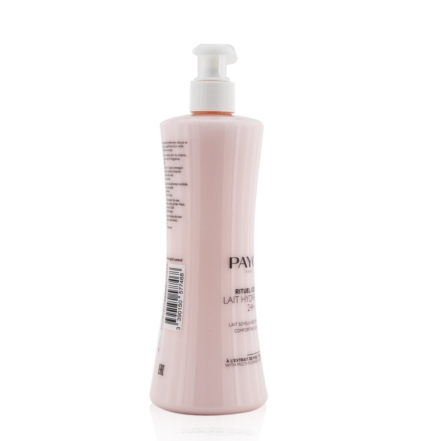 Payot Rituel Corps Lait Hydratant 24H - Leche Sedosa Confortante Con Extracto de Miel Multi-Floral 400ml/13.5oz