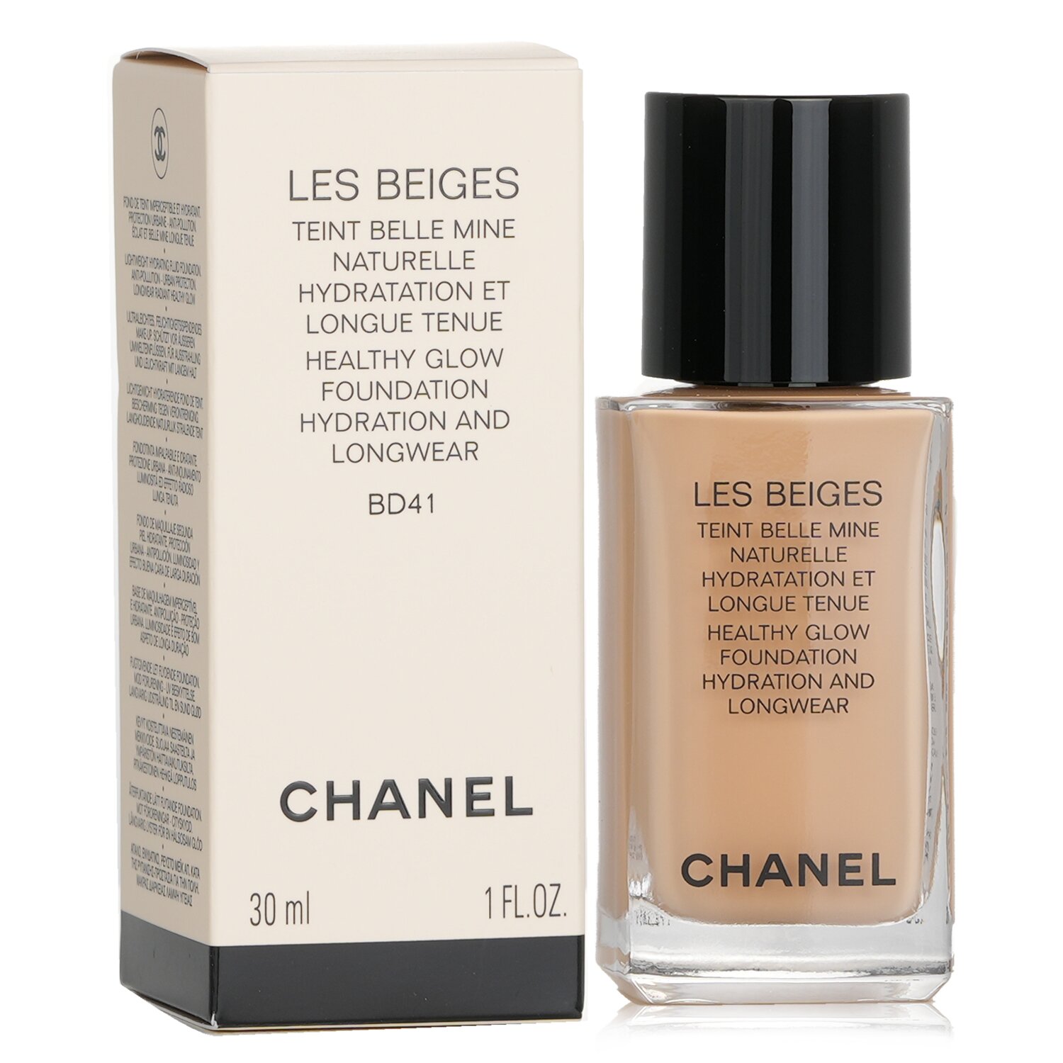Chanel Les Beiges Teint Belle Mine Naturelle Healthy Glow Hydration And Longwear Foundation 30ml/1oz