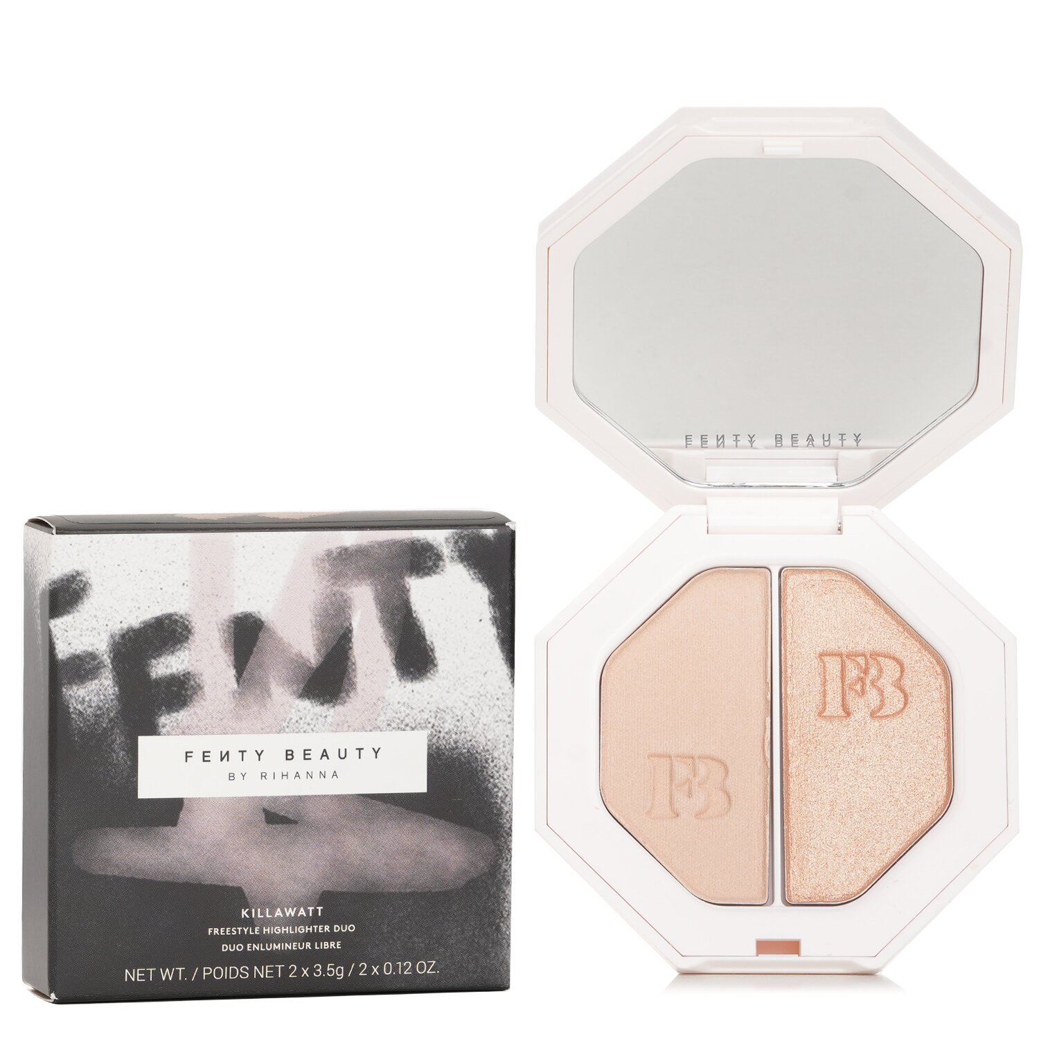 Fenty Beauty by Rihanna Killawatt Freestyle Highlighter Duo 2x3.5g/0.12oz