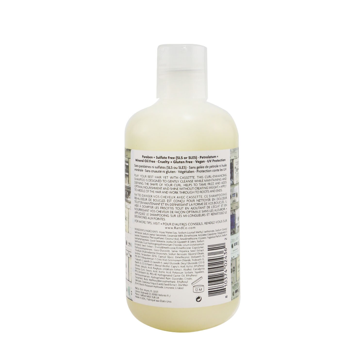 R+Co Cassette Curl Shampoo + Superseed Oil Complex 241ml/8.5oz
