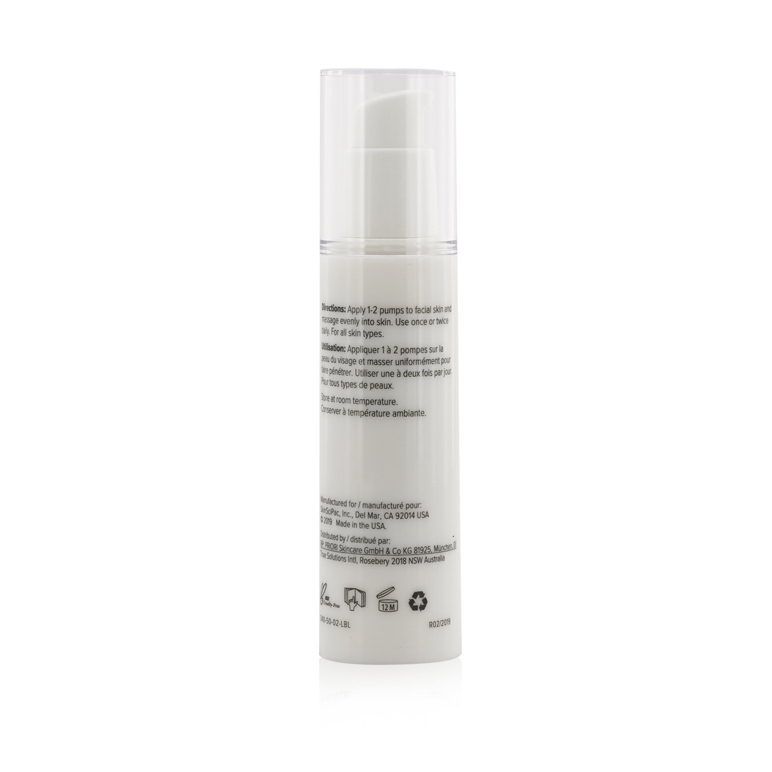Priori TTC fx340 Skin Restore Creme (Exp. Date: 10/2021) 50ml/1.7oz