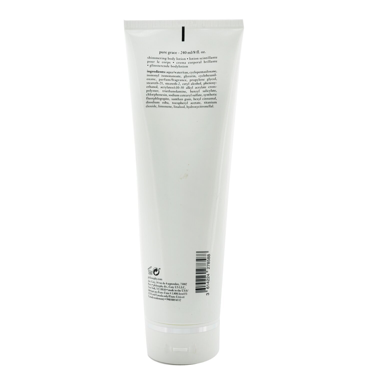 Philosophy Pure Grace Shimmering Body Lotion 240ml/8oz