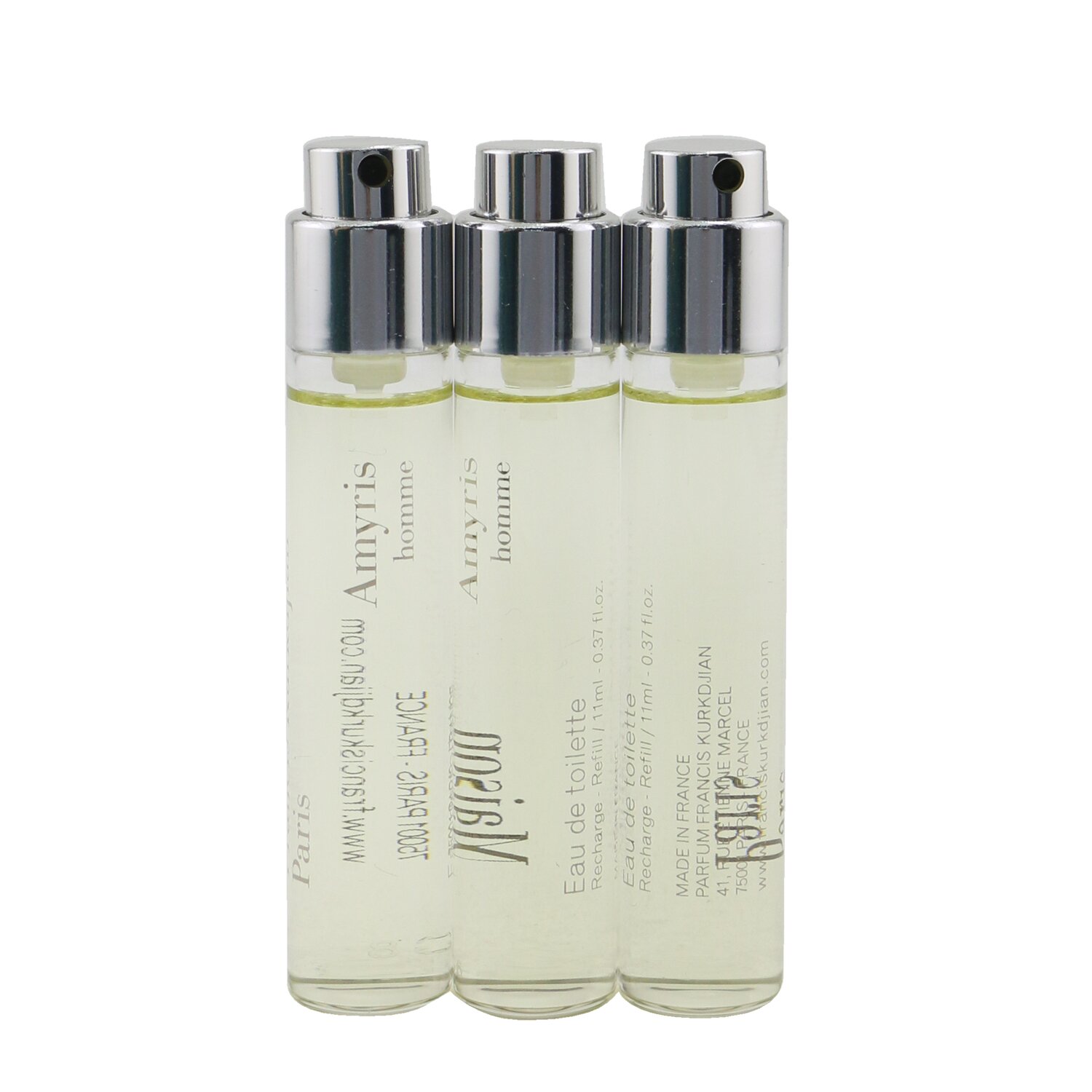Maison Francis Kurkdjian Amyris Eau De Toilette Travel Spray Refills 3x11ml/0.37oz