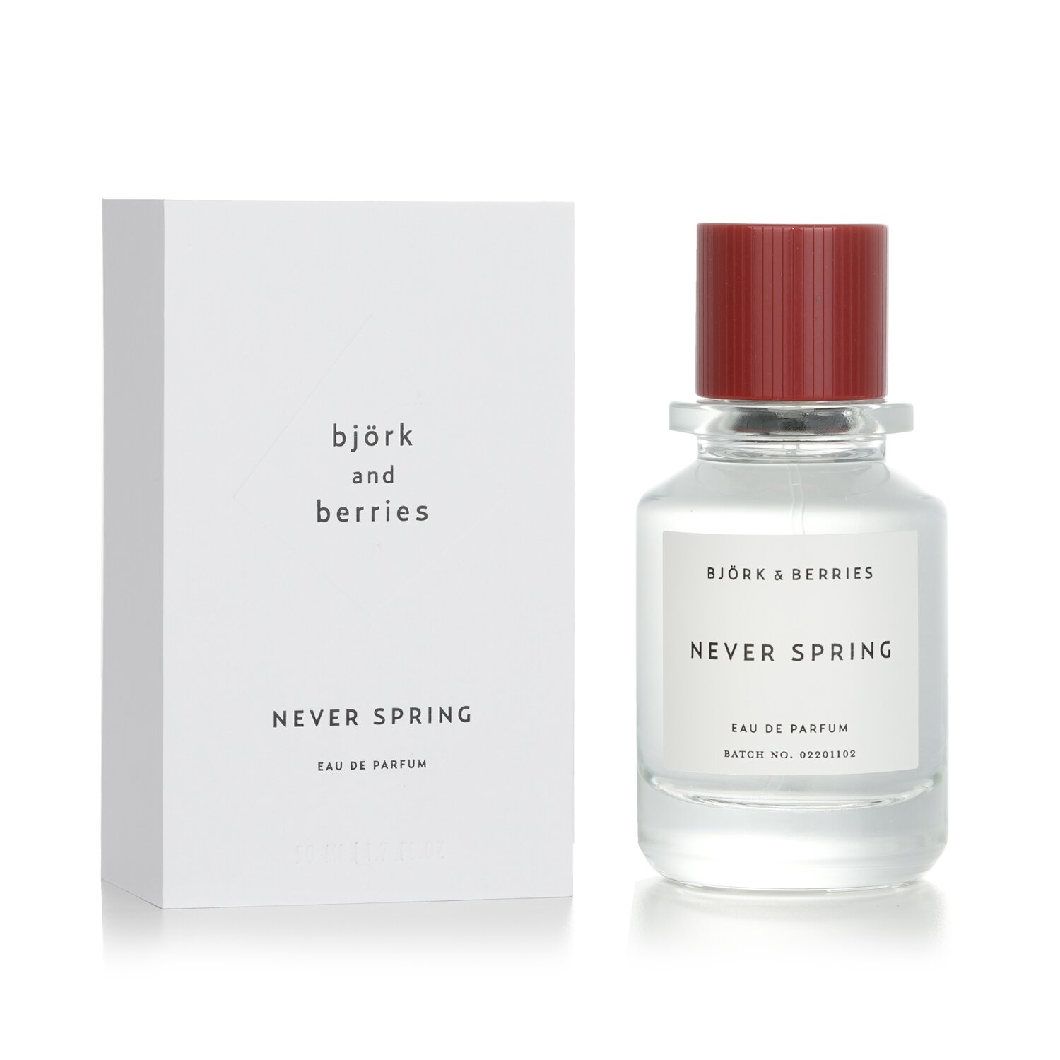 Bjork & Berries Never Spring Eau De Parfum Spray 50ml/1.7oz
