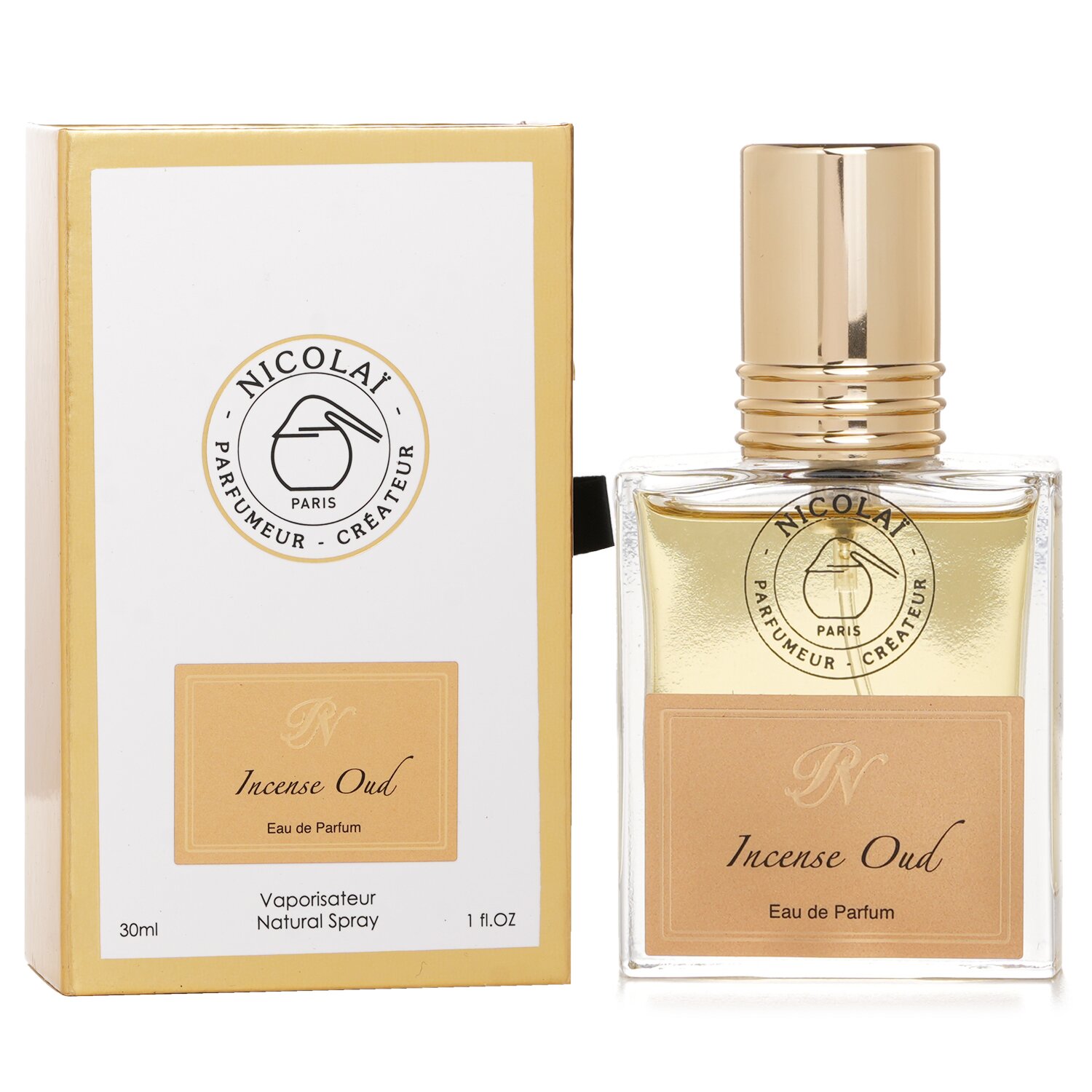 Nicolai Incense Oud Eau De Parfum Spray 30ml/1oz