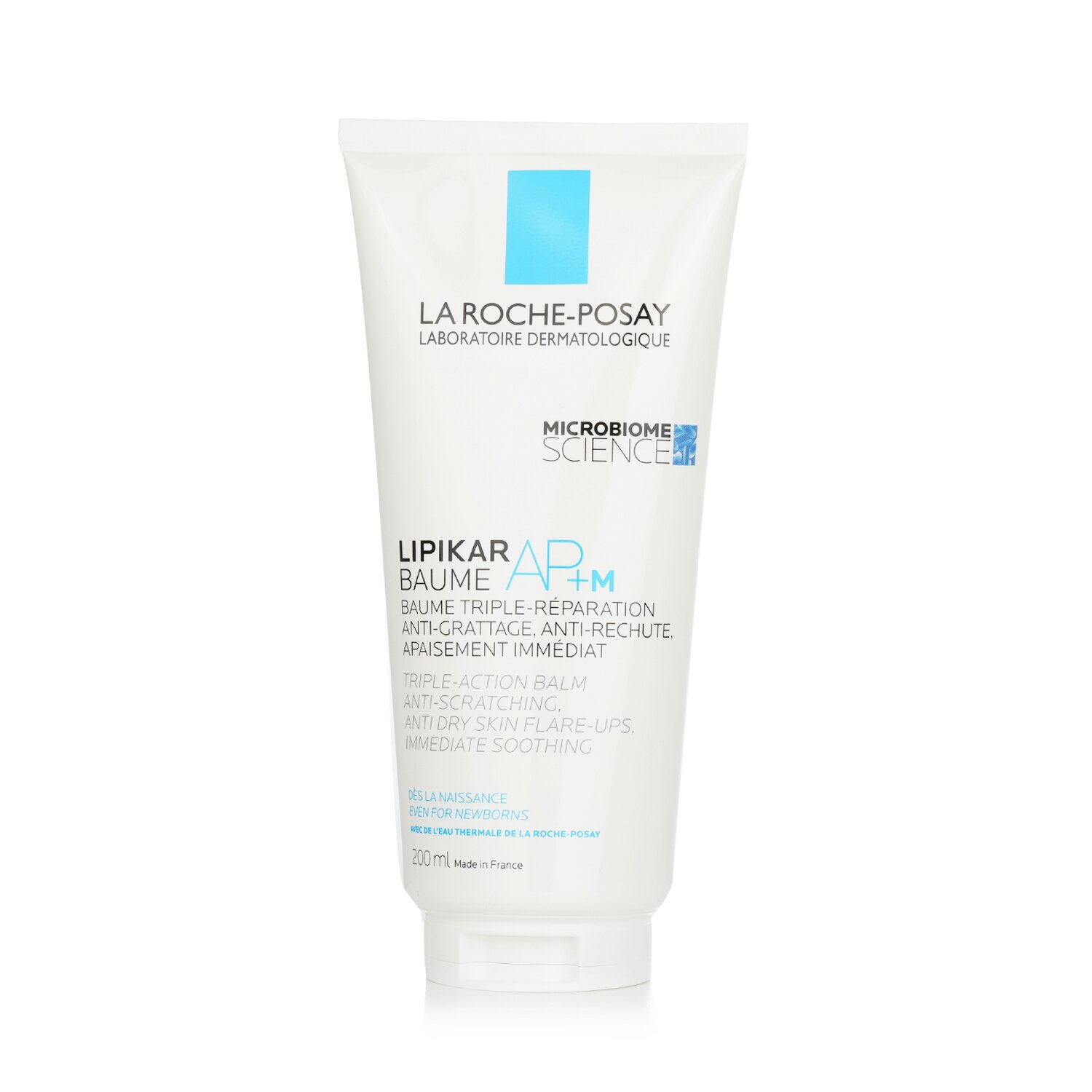 La Roche Posay Lipikar Baume AP+M եռակի գործողության բալզամ - հակաքերծվածքներից, չոր մաշկի բռնկումներից, անմիջապես հանգստացնող 200ml/6.76oz