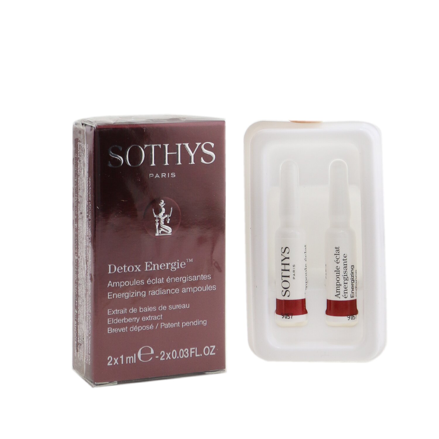 Sothys 思蒂 Detox Energie 排毒能量活力光采安瓶 2x1ml/0.03oz