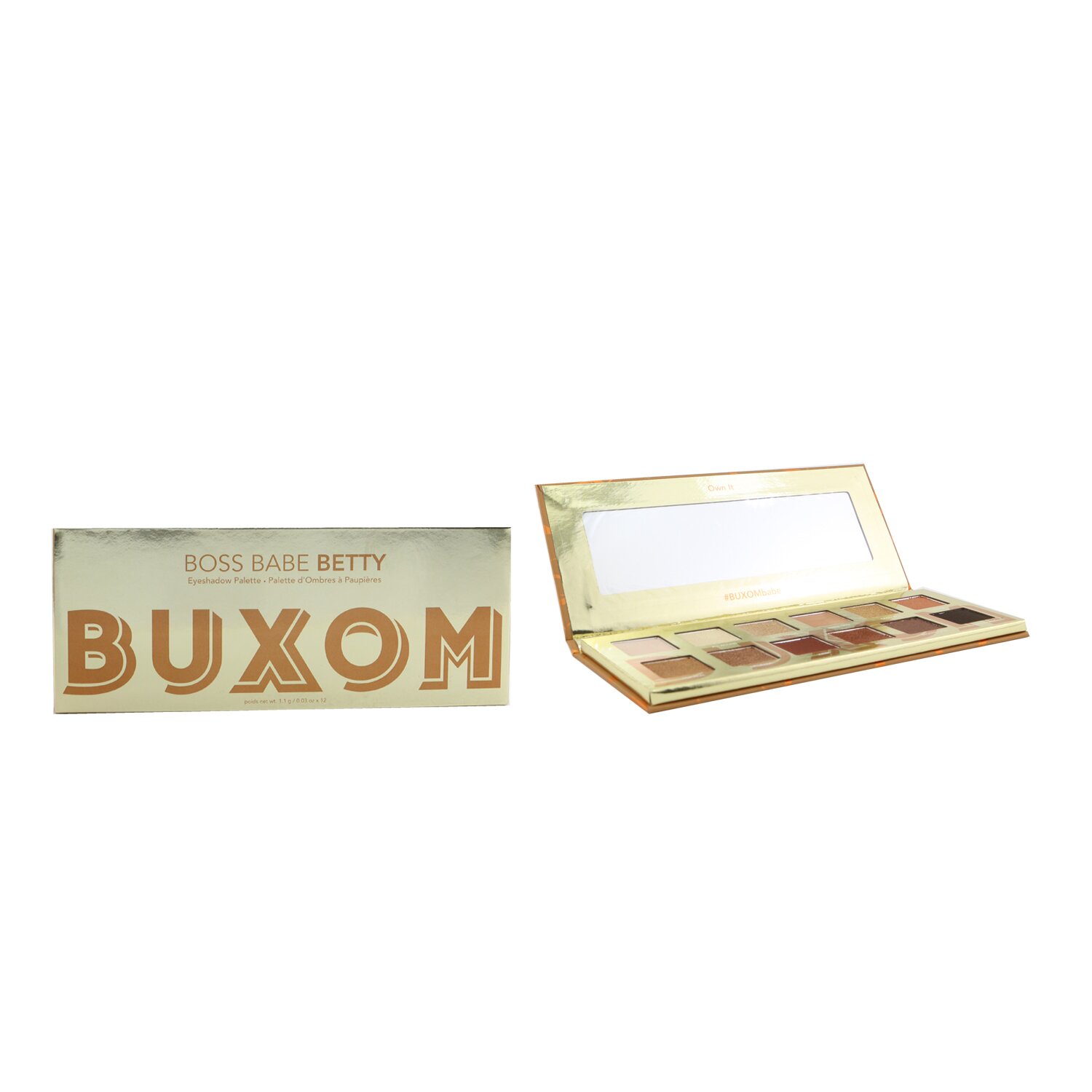 Buxom Boss Babe Betty Eyeshadow Palette (12x Eyeshadow) 12x1.1g/0.03oz