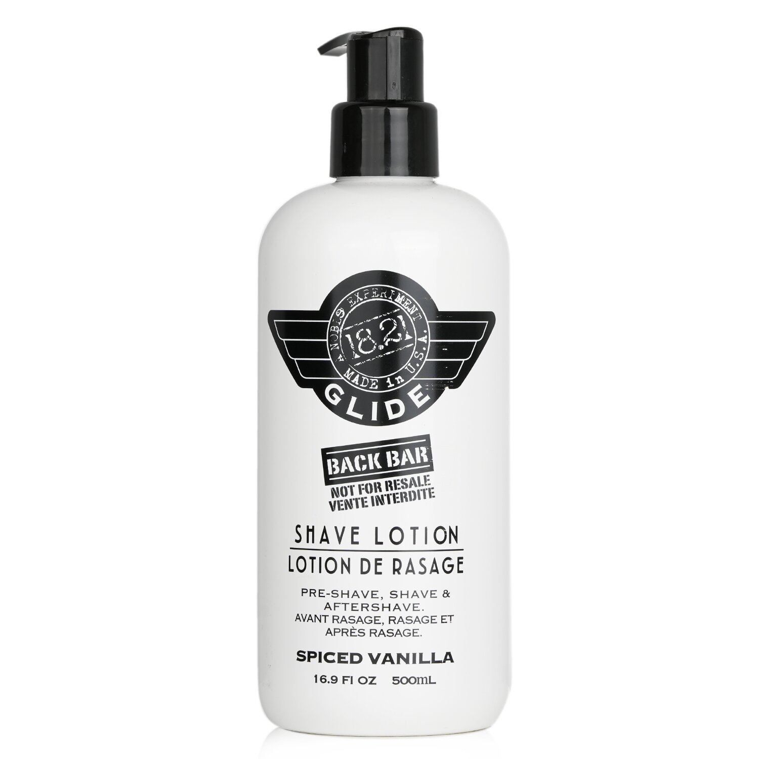 18.21 Man Made Shaving Glide 500ml/16.9oz