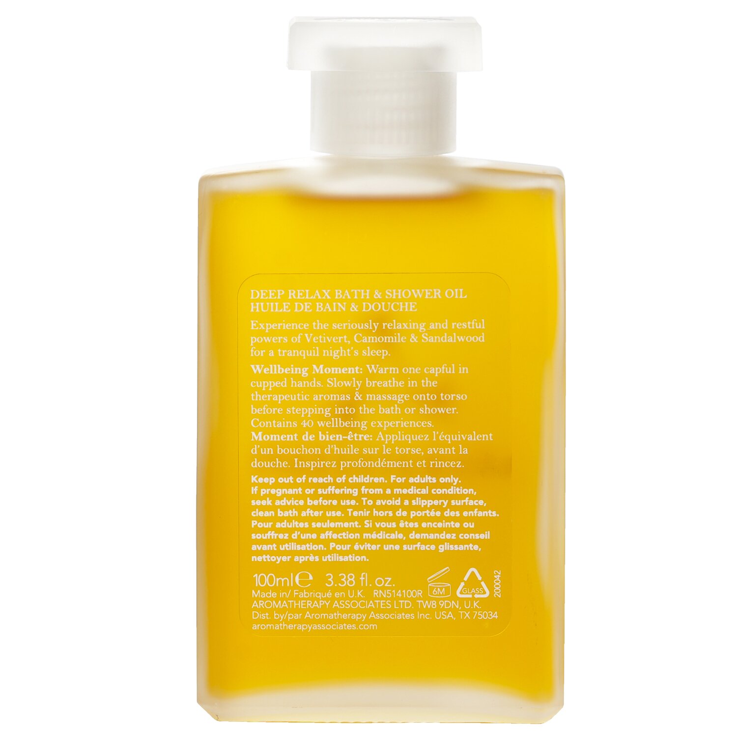 Aromatherapy Associates Relax - Deep Relax Bath & Shower Oil 100ml/3.38oz
