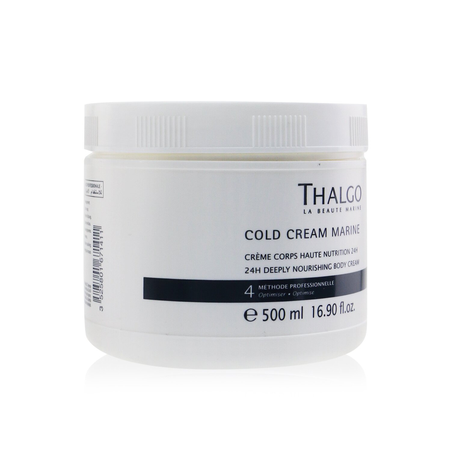 Thalgo Cold Cream Marine Crema Corporal Nutritiva Profunda de 24H (Tamaño Salón) 500ml/16.9oz