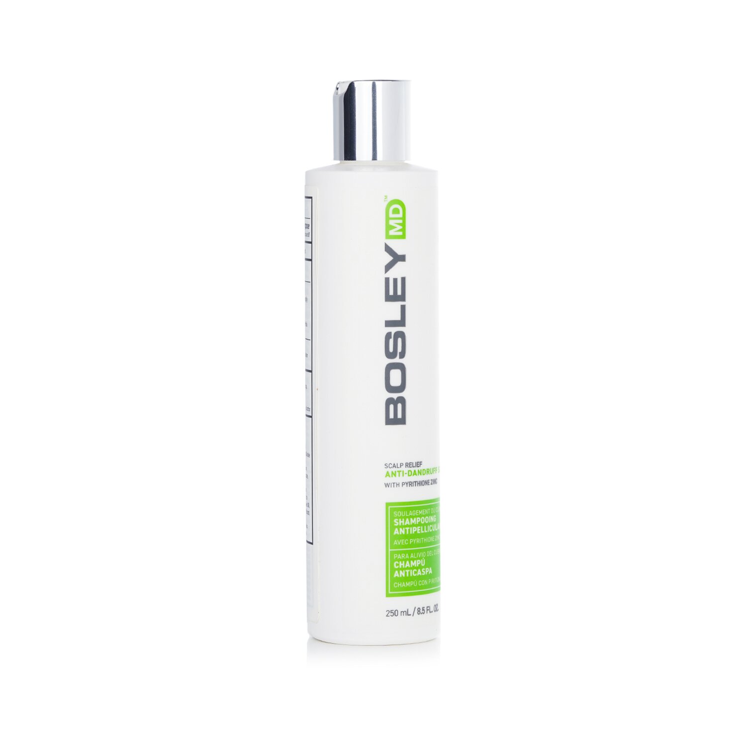 Bosley Scalp Relief Champú Anti Caspa Con Piritiona de Zinc 250ml/8.5oz