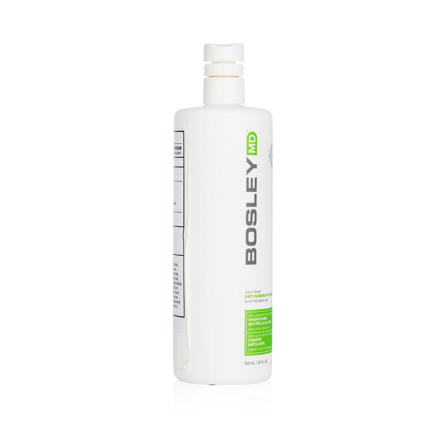 Bosley Scalp Relief Anti-Dandruff Shampoo with Pyrithione Zinc שמפו נגד קשקשים 740ml/25oz