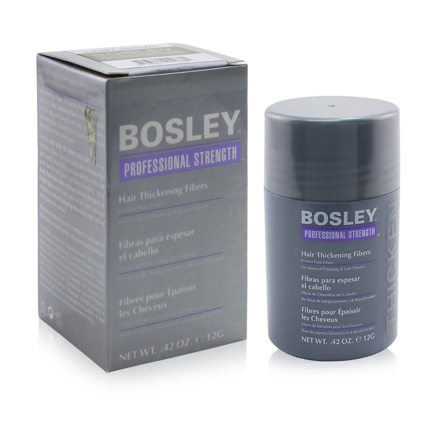 Bosley BosleyMD BosVolumize Утолщающие Волокна для Волос 12g/0.42oz