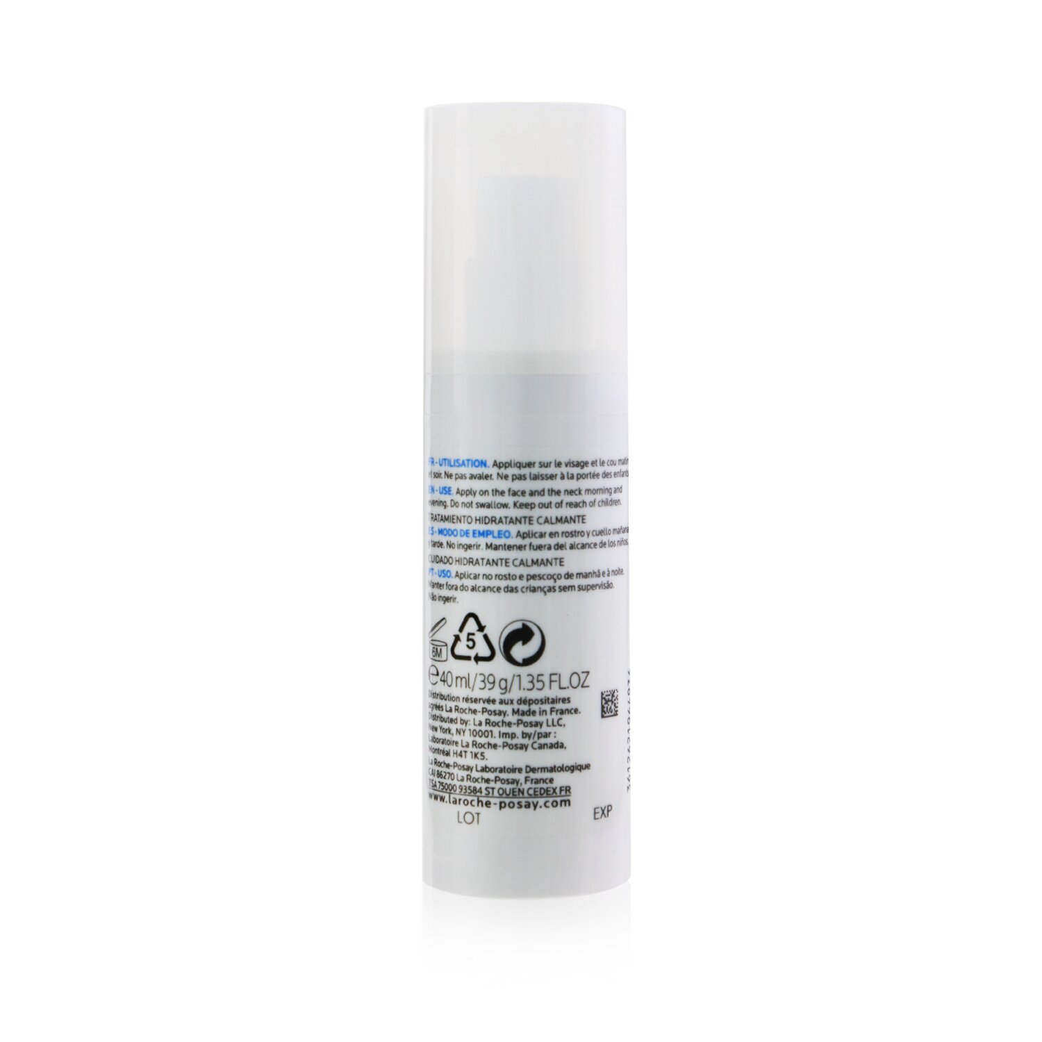 La Roche Posay Toleriane Sensitive Fluid - Fragrance Free (Box Slightly Damaged) 40ml/1.35oz