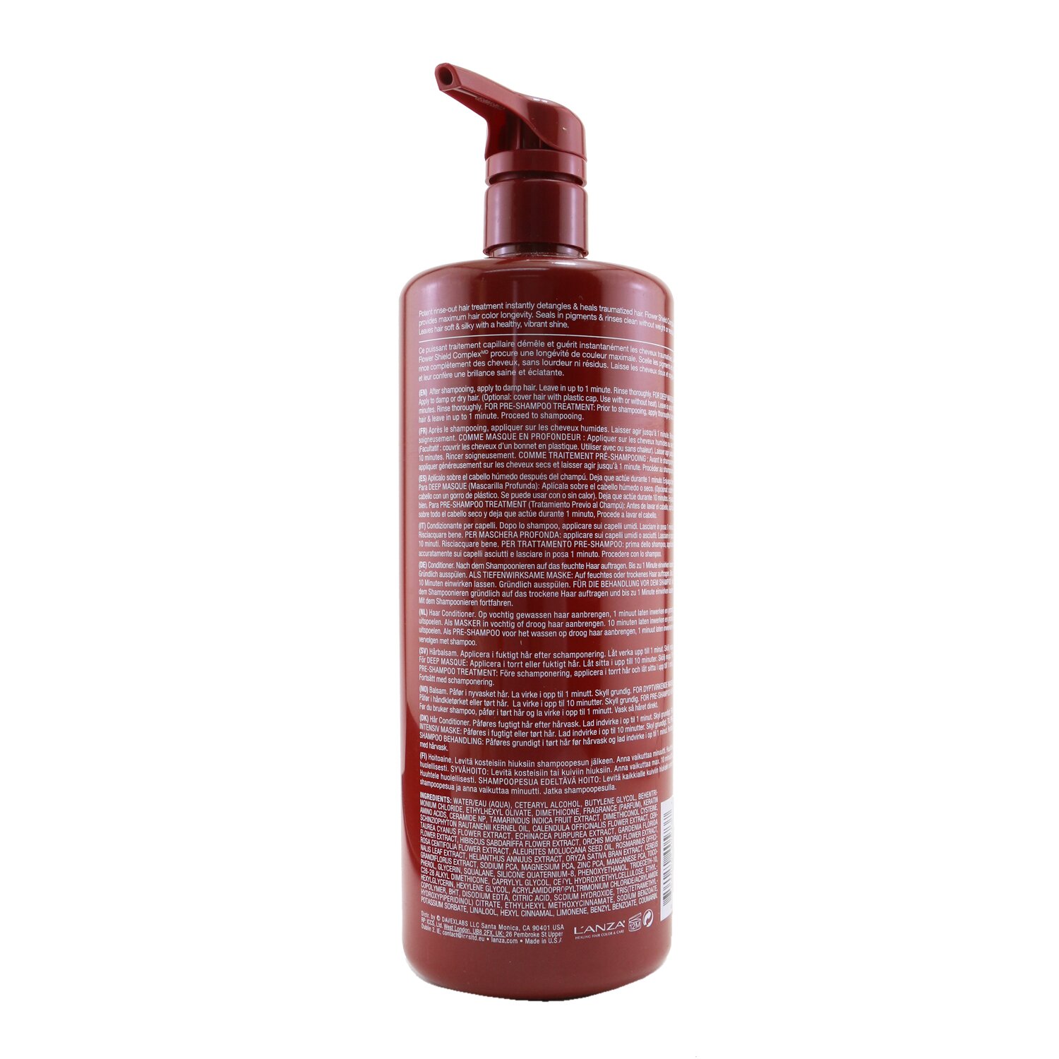 Lanza Healing Colorcare Trauma Treatment Restorative Conditioner 950ml/32oz