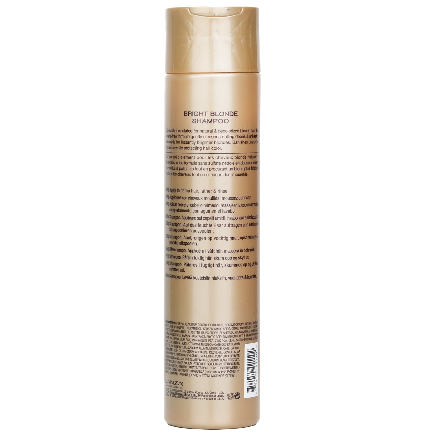 Lanza Healing Blonde Bright Blonde Shampoo 300ml/10.1oz