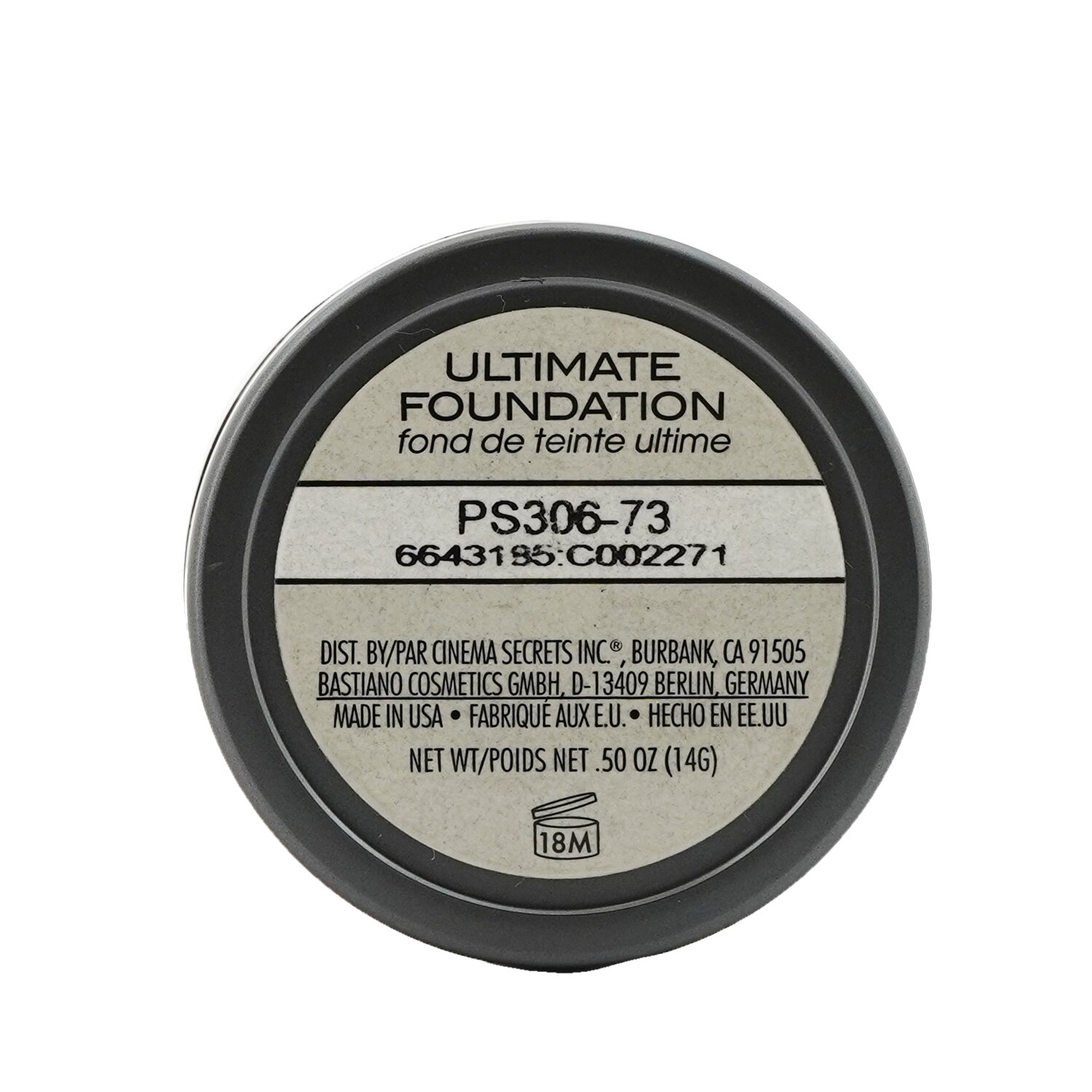 Cinema Secrets Ultimate單色粉底 14g/0.5oz