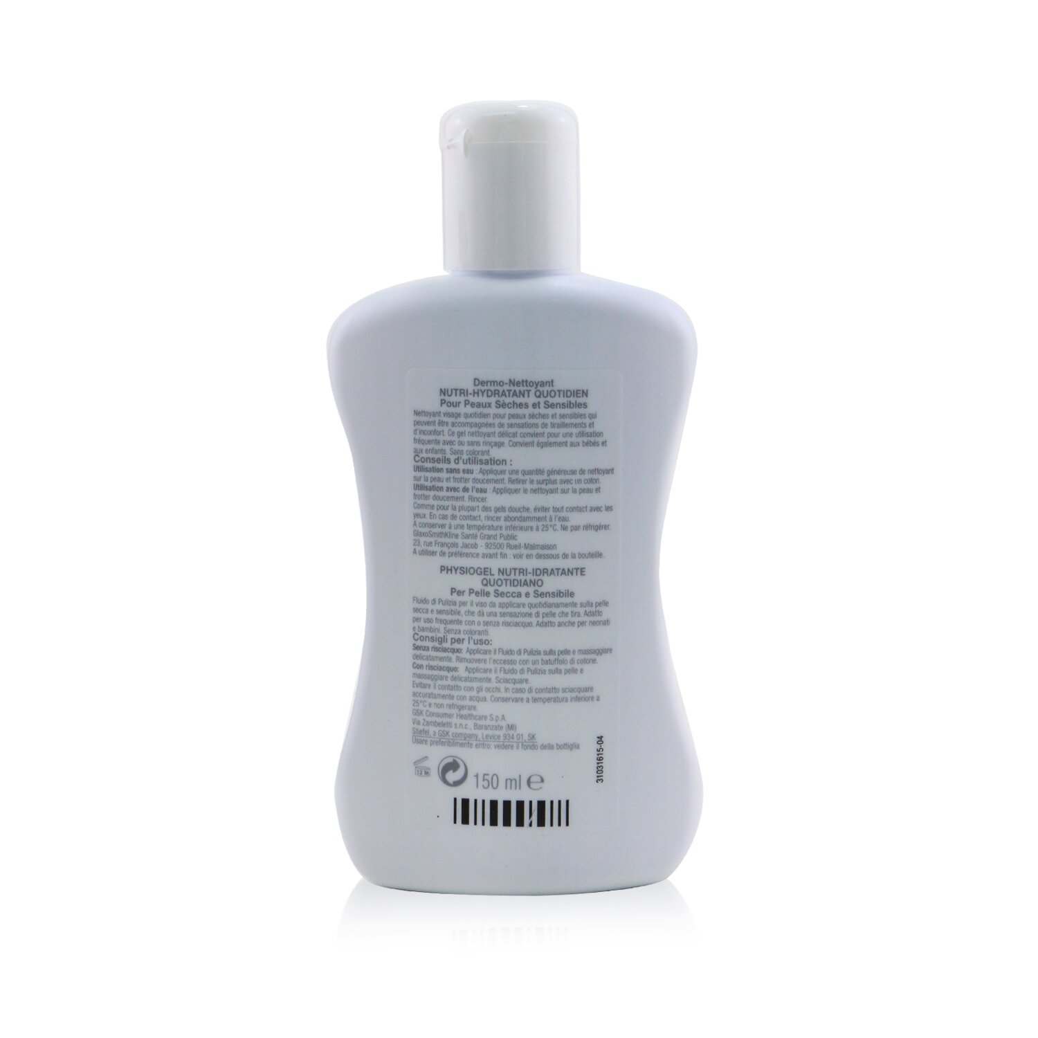霏丝佳  Physiogel Dermo-Nettoyant Gel Cleanser - For Sensitive Skin (Box Slightly Damaged) 150ml/5oz