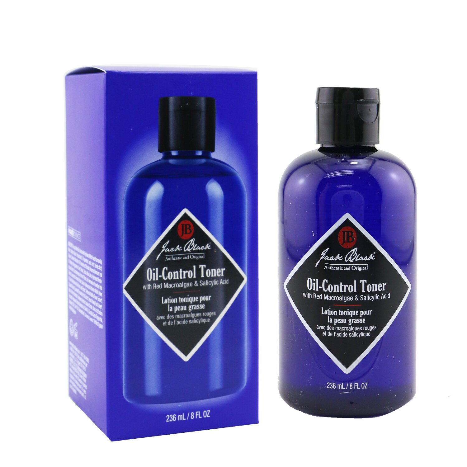 Jack Black Oil-Control Toner - With Red Macroalgae & Salicylic Acid 236ml/8oz