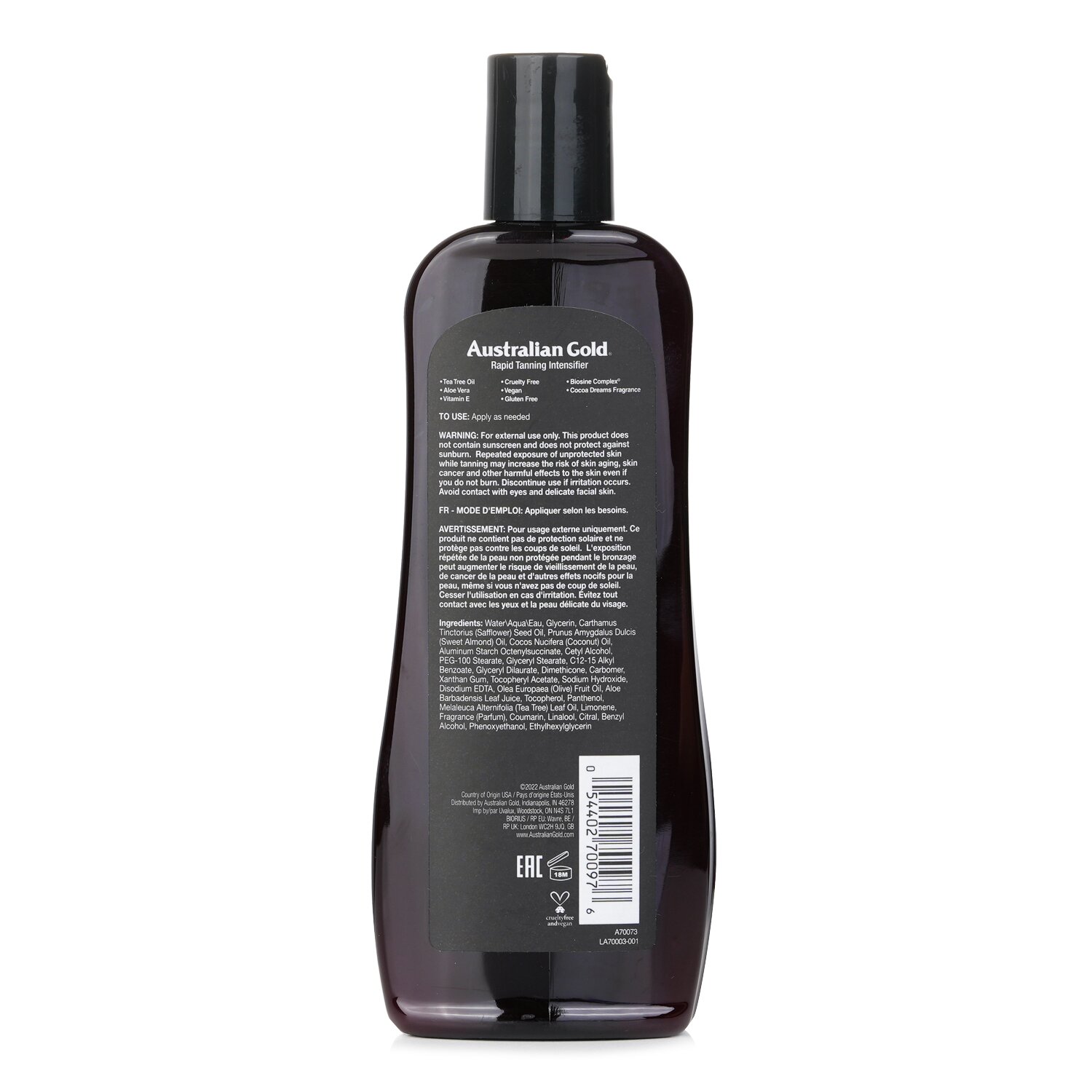 Australian Gold Rapid Tanning Intensifier 250ml/8.5oz