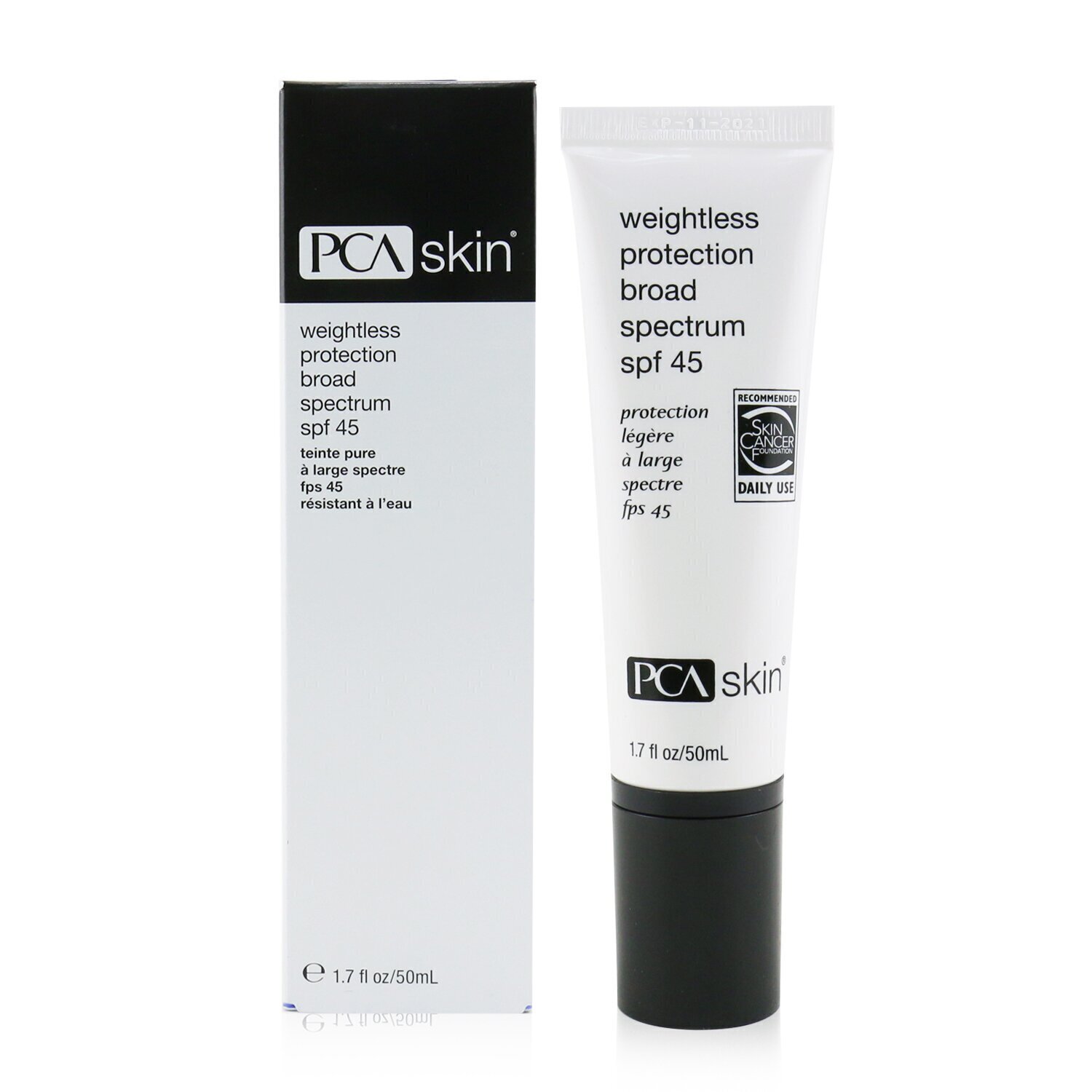 PCA Skin Weightless Protection Broad Spectrum SPF 45 (Exp. Date: 11/2021) 50ml/1.7oz
