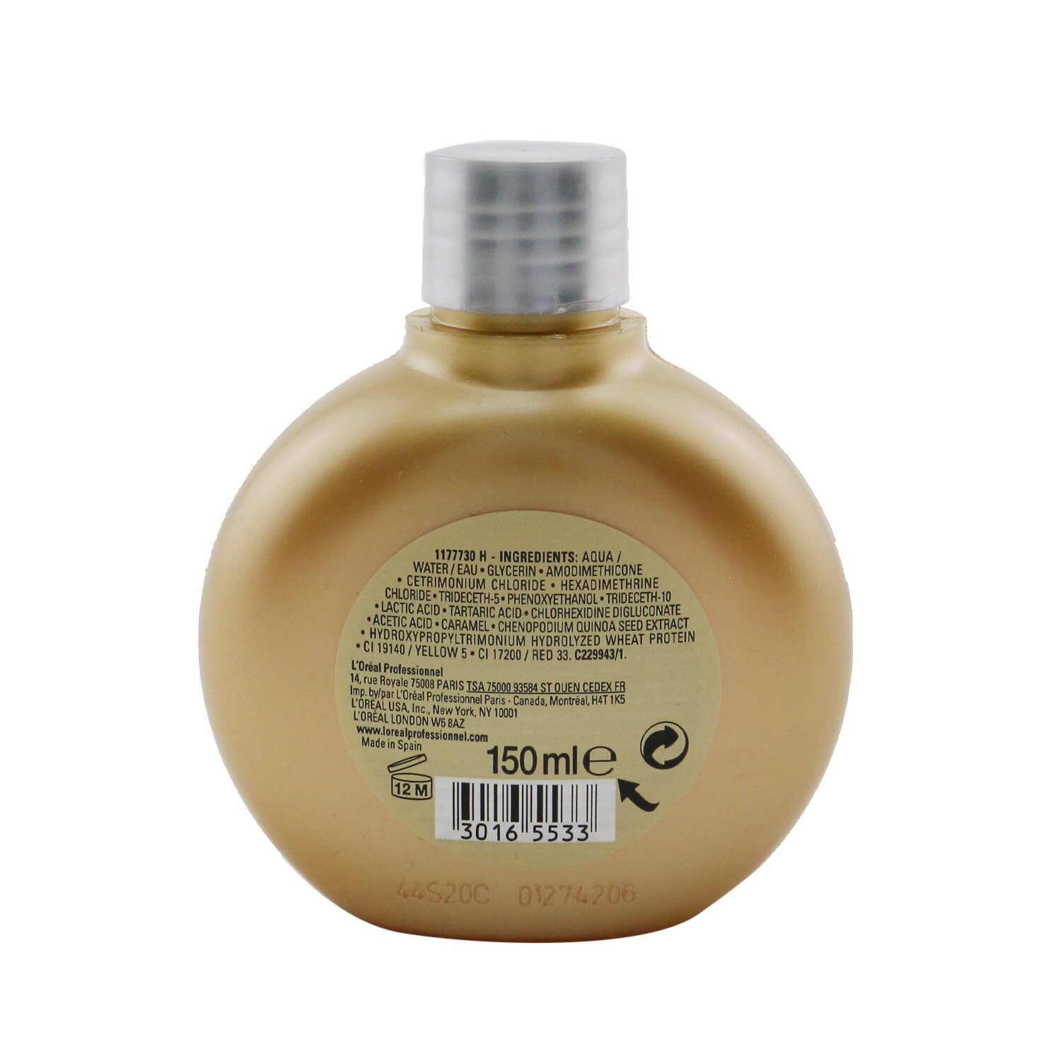 L'Oreal Professionnel Serie Expert - PowerMix Repair Gold Quinoa + Protein (Resurfacing Additive) 150ml/5.1oz