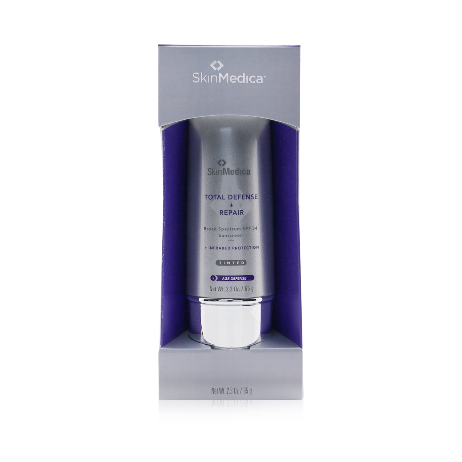 Skin Medica Total Defense + Repair SPF 34 - Tinted 95497 (Exp. Date: 12/2021) 65g/2.3oz