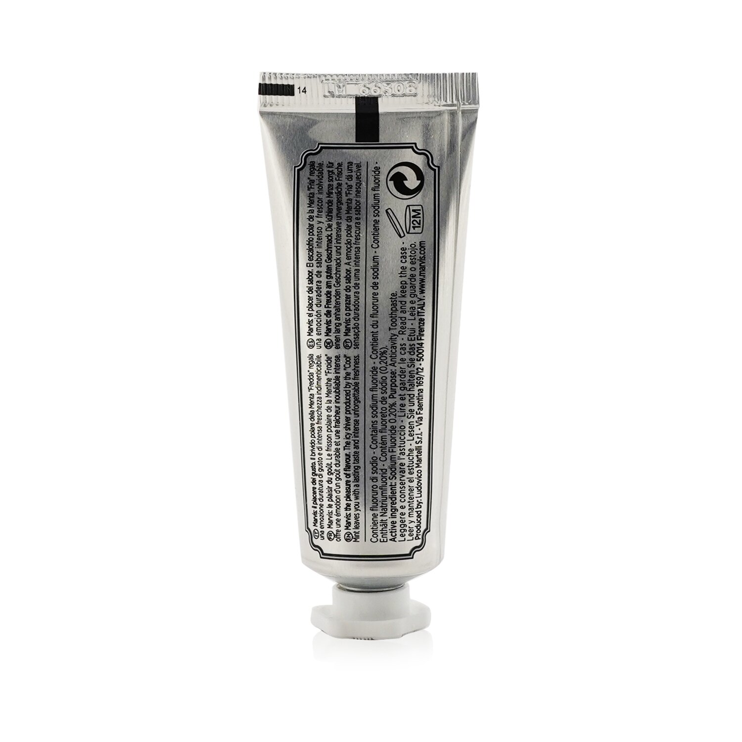 Marvis Smokers Whitening Mint Toothpaste (Travel Size) (Box Slightly Damaged) 25ml/1.29oz