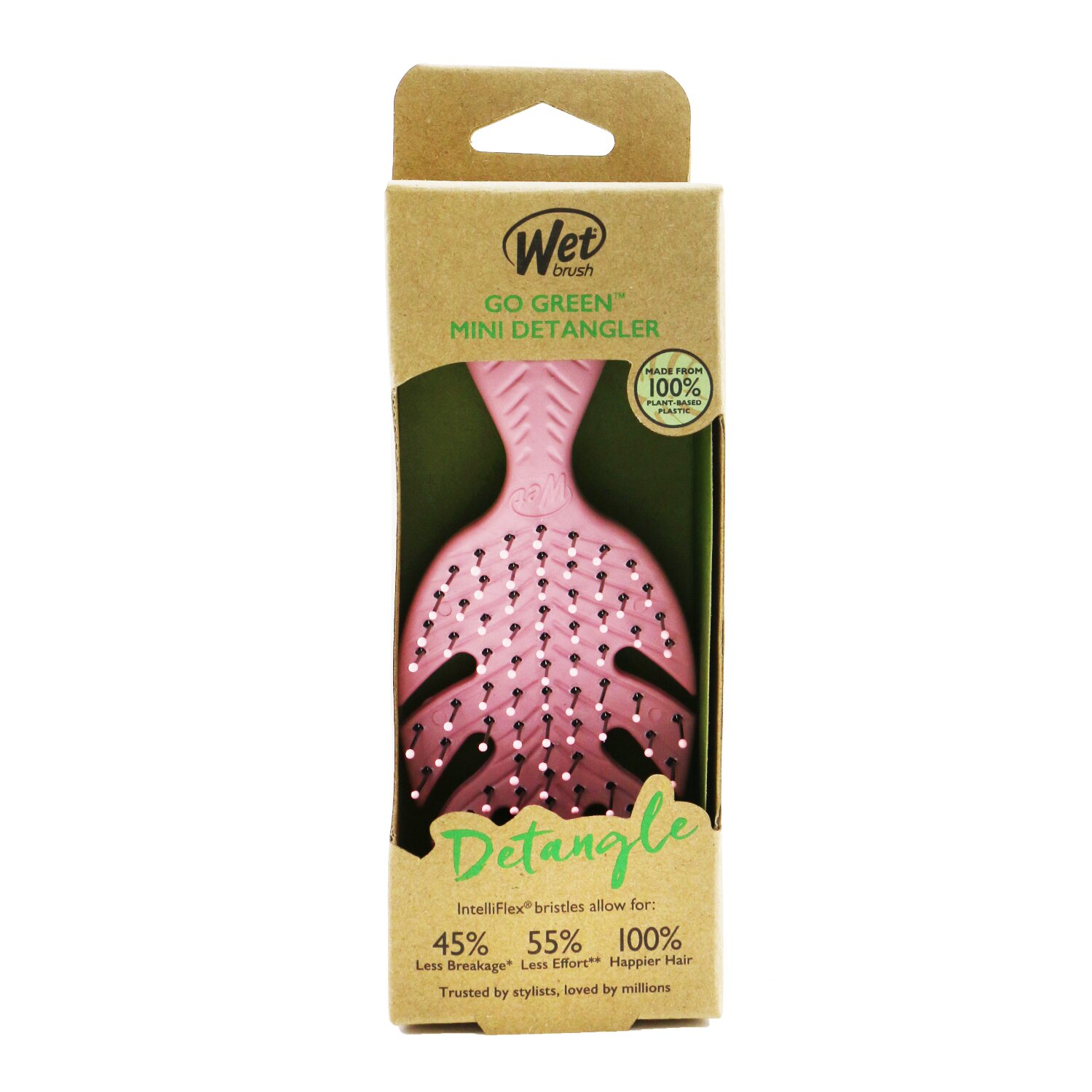 Wet Brush Go Green Mini Detangler 1pc