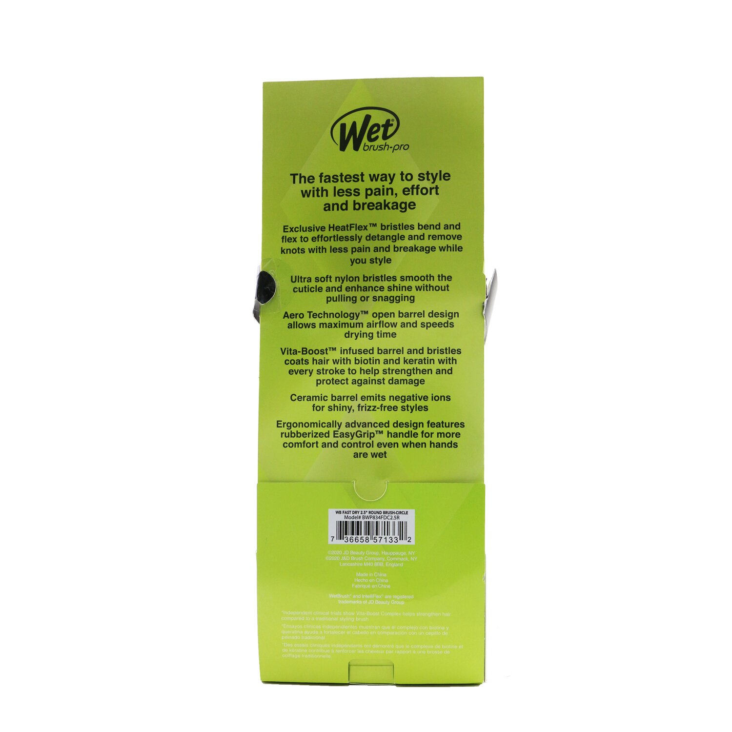 Wet Brush Pro Fast Dry Round Brush 1pc