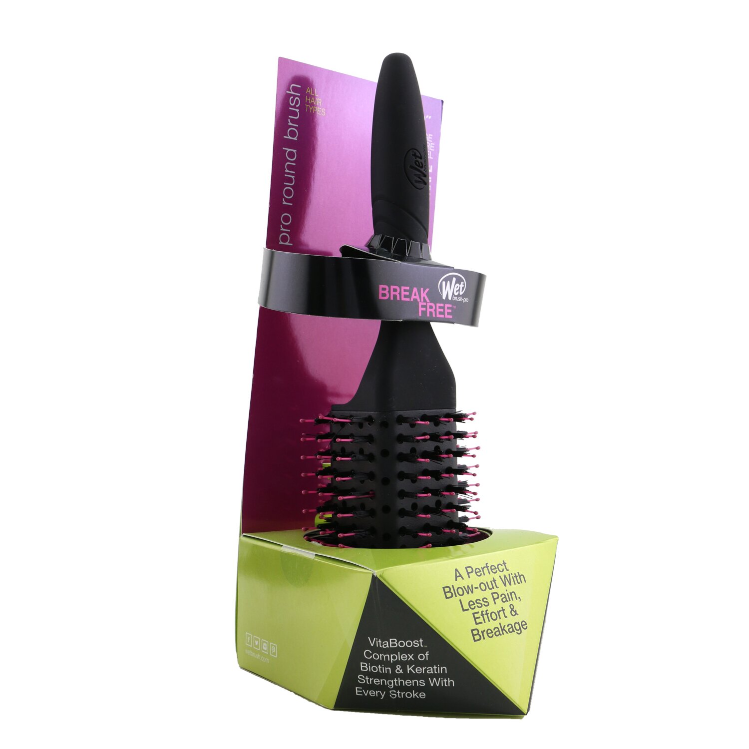 Wet Brush Pro Fast Dry Round Brush 1pc