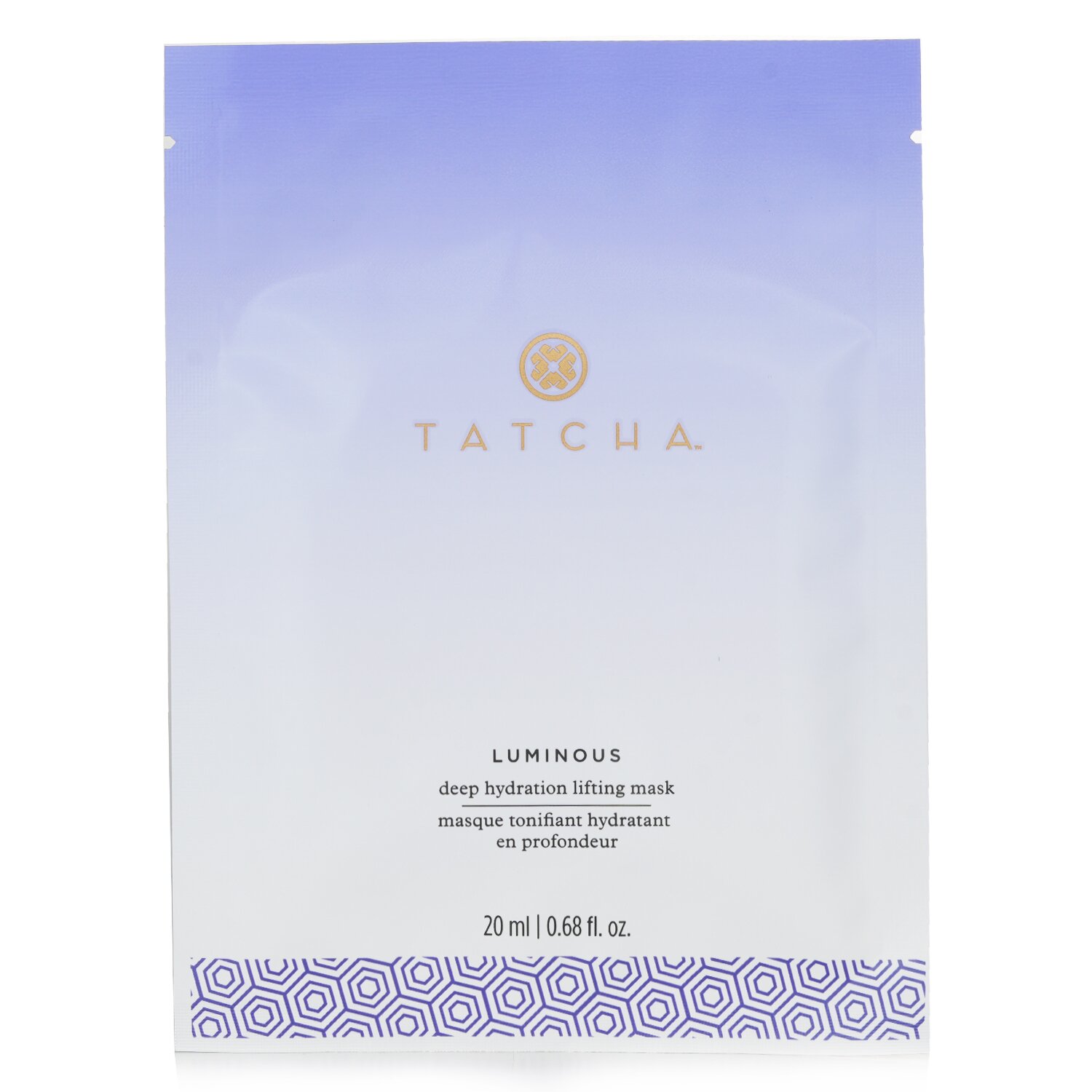 Tatcha Luminous Deep Hydration Mascarilla Reafirmante 4x20ml/0.68oz