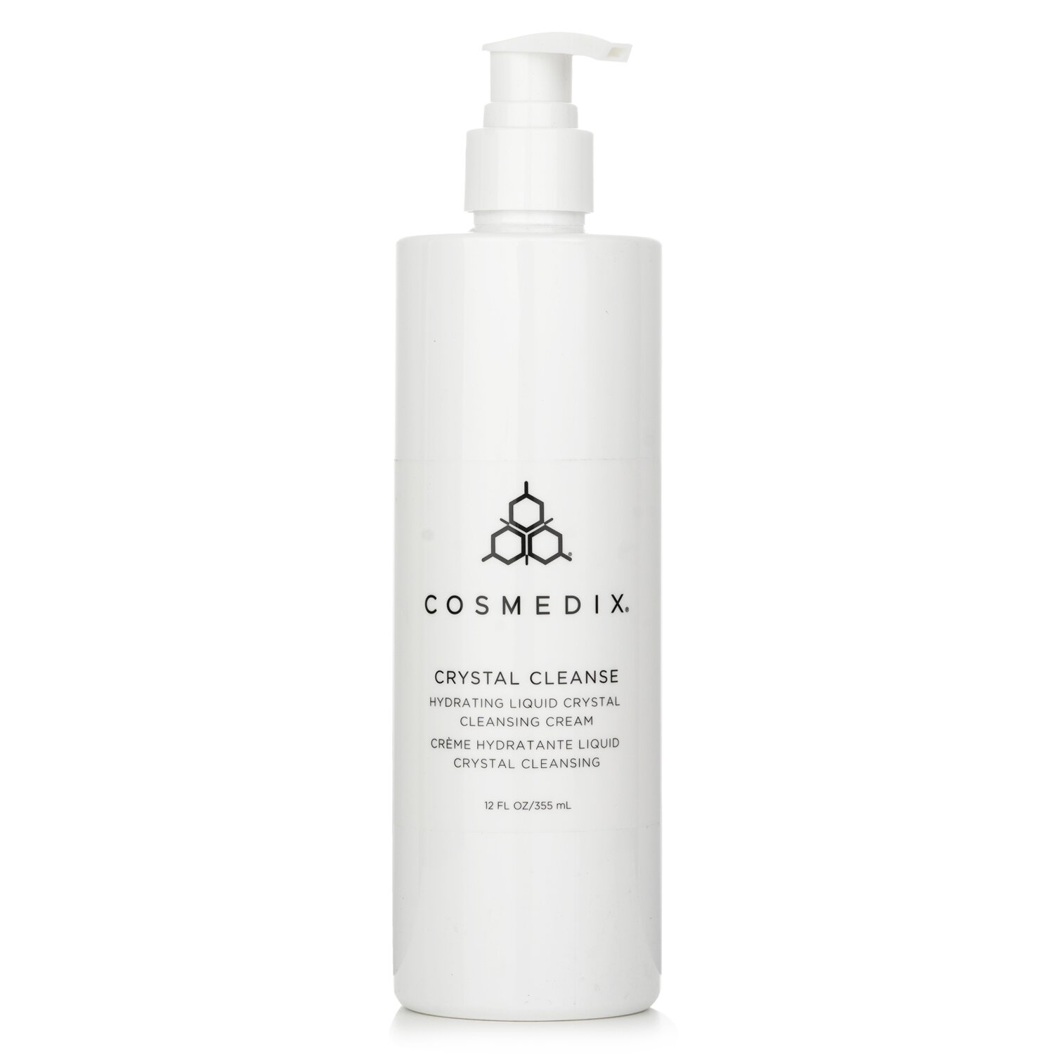 CosMedix Crystal Cleanse Hydrating Liquid Crystal Crema Limpiadora (Tamaño Salón) 355ml/12oz