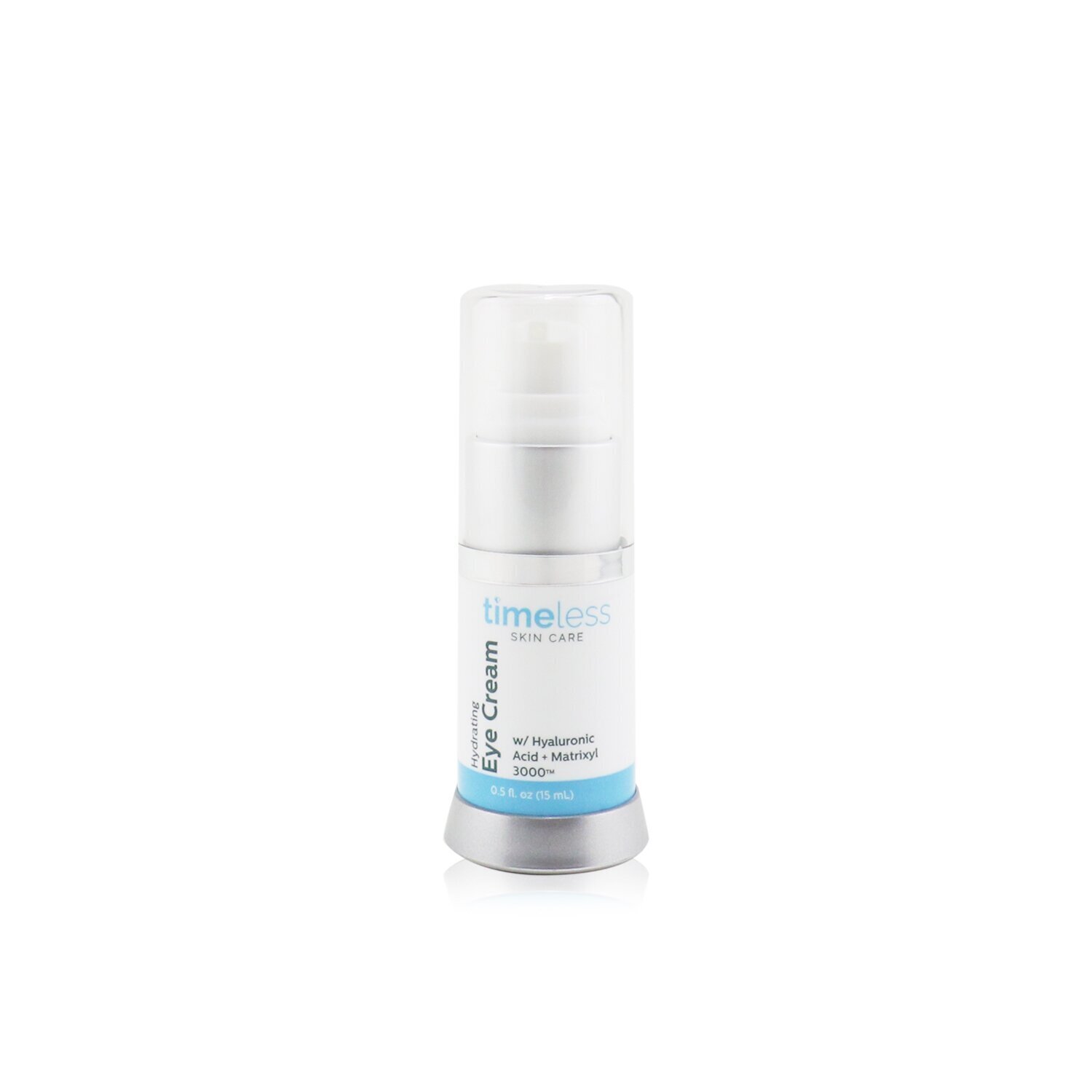  Timeless Skin Care Hydrating Eye Cream W/ Hyaluronic Acid +Matrixyl (Exp. Date 06/30/2021) 15ml/0.5oz