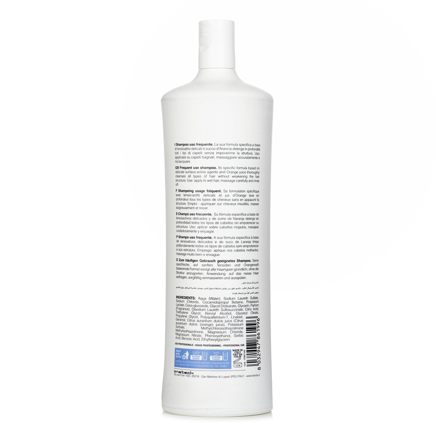 Fanola 日常用洗髮露 1000ml/33.8oz