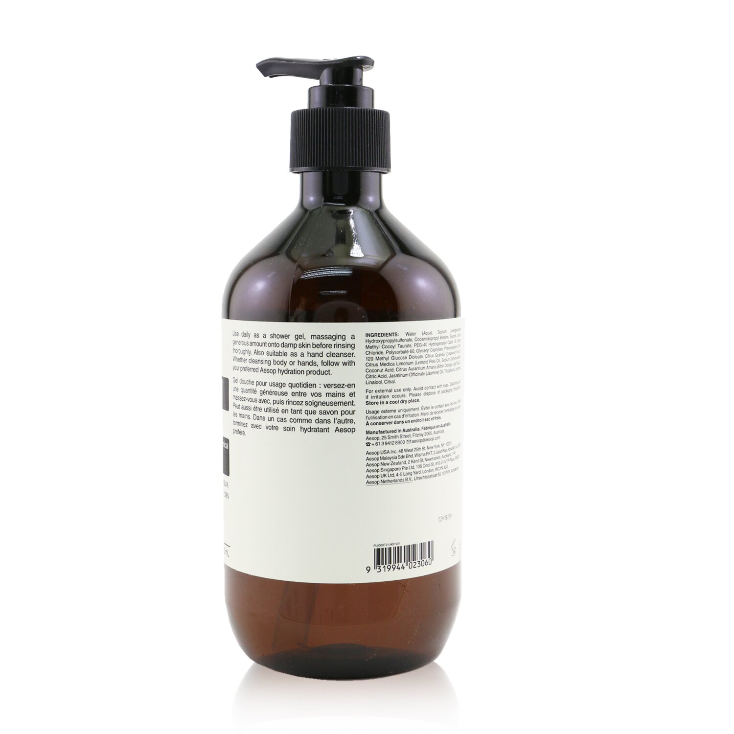 Aesop 伊索  柑橘混合沐浴露 500ml/16.9oz