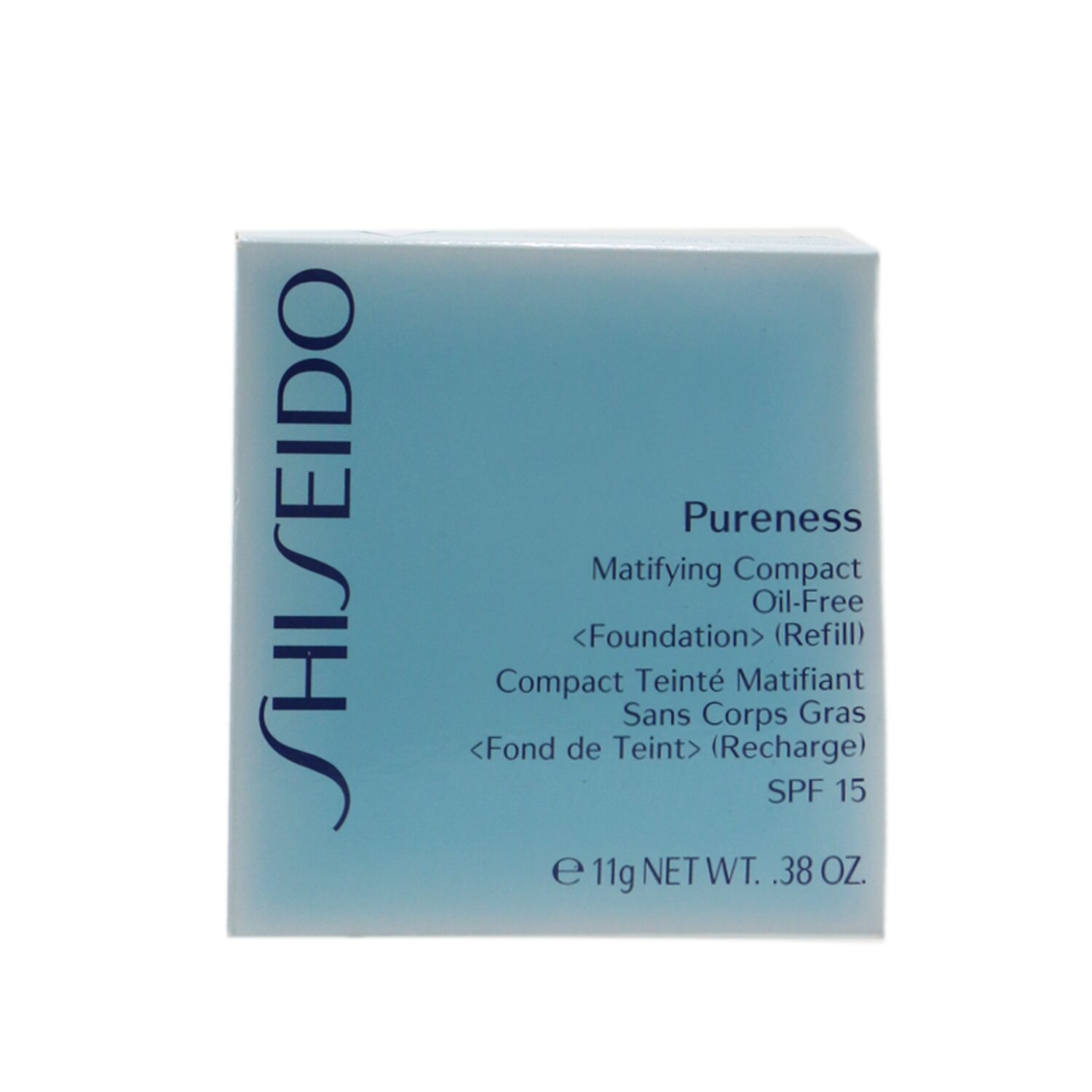 Shiseido Pureness Compacto Matificante Libre de Aceite SPF 15 Repuesto 11g/0.38oz