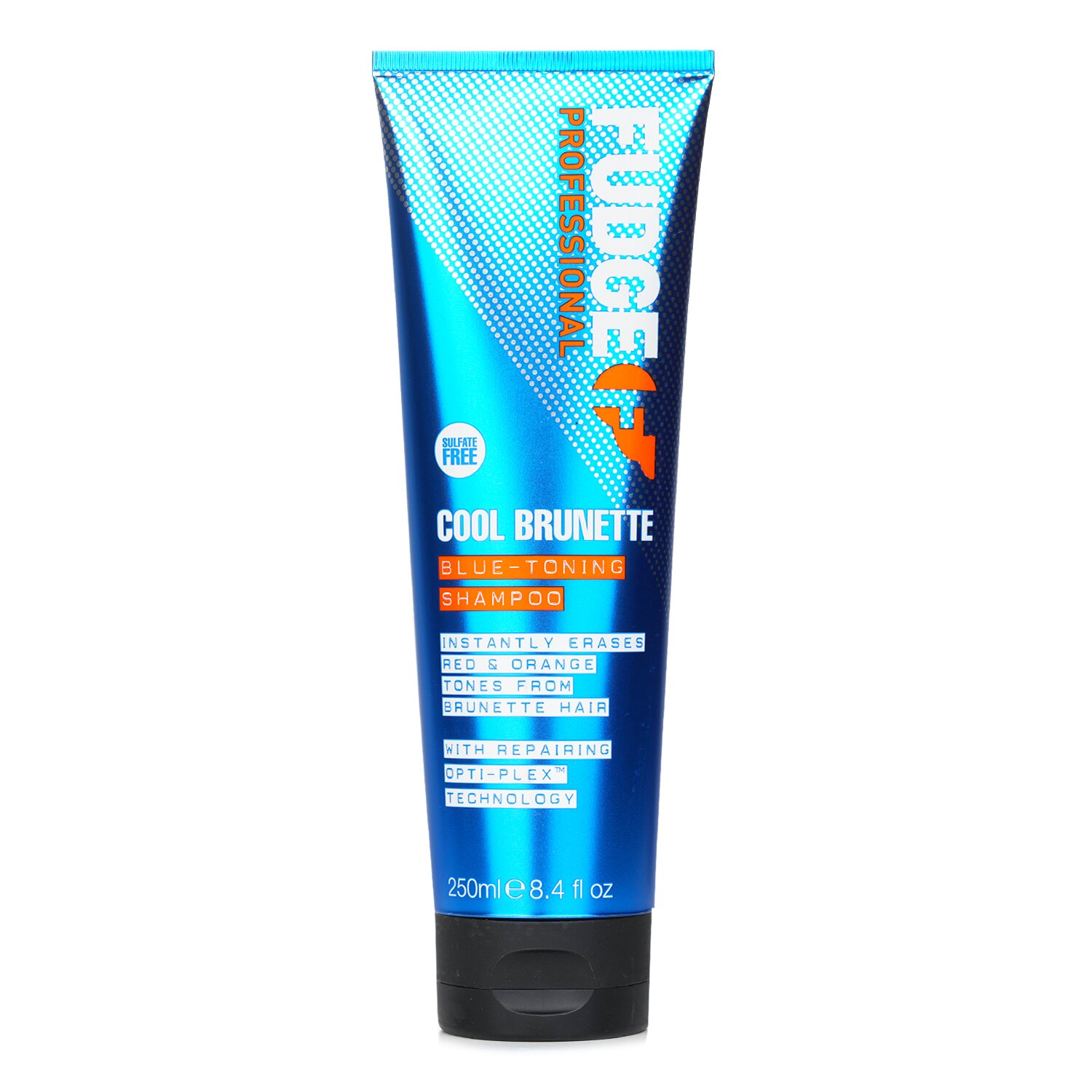Fudge Cool Brunette Blue-Toning Shampoo (Instant Erases Red & Orange Tones from Brunette Hair) 250ml/8.4oz