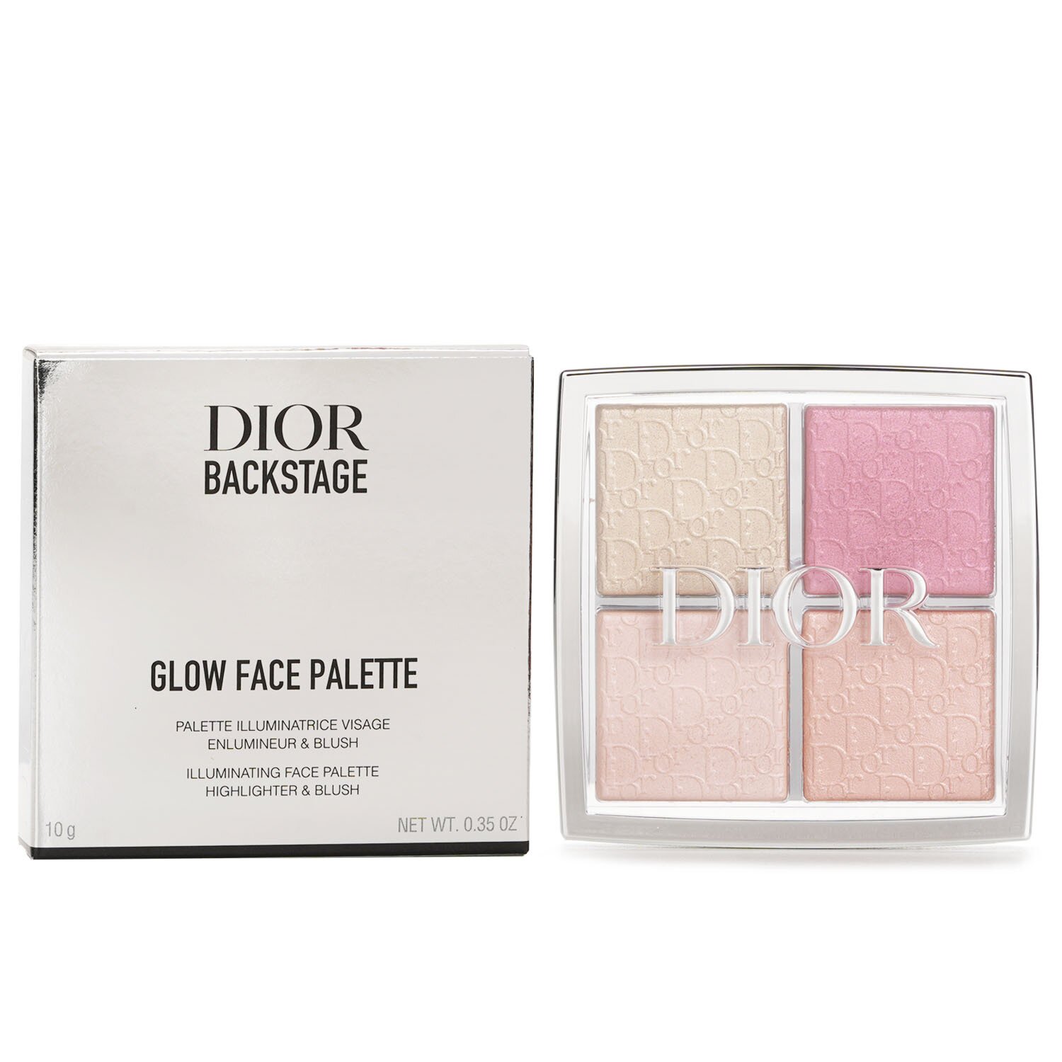 Christian Dior Backstage Glow Face Palette (Highlight & Blush) 10g/0.35oz
