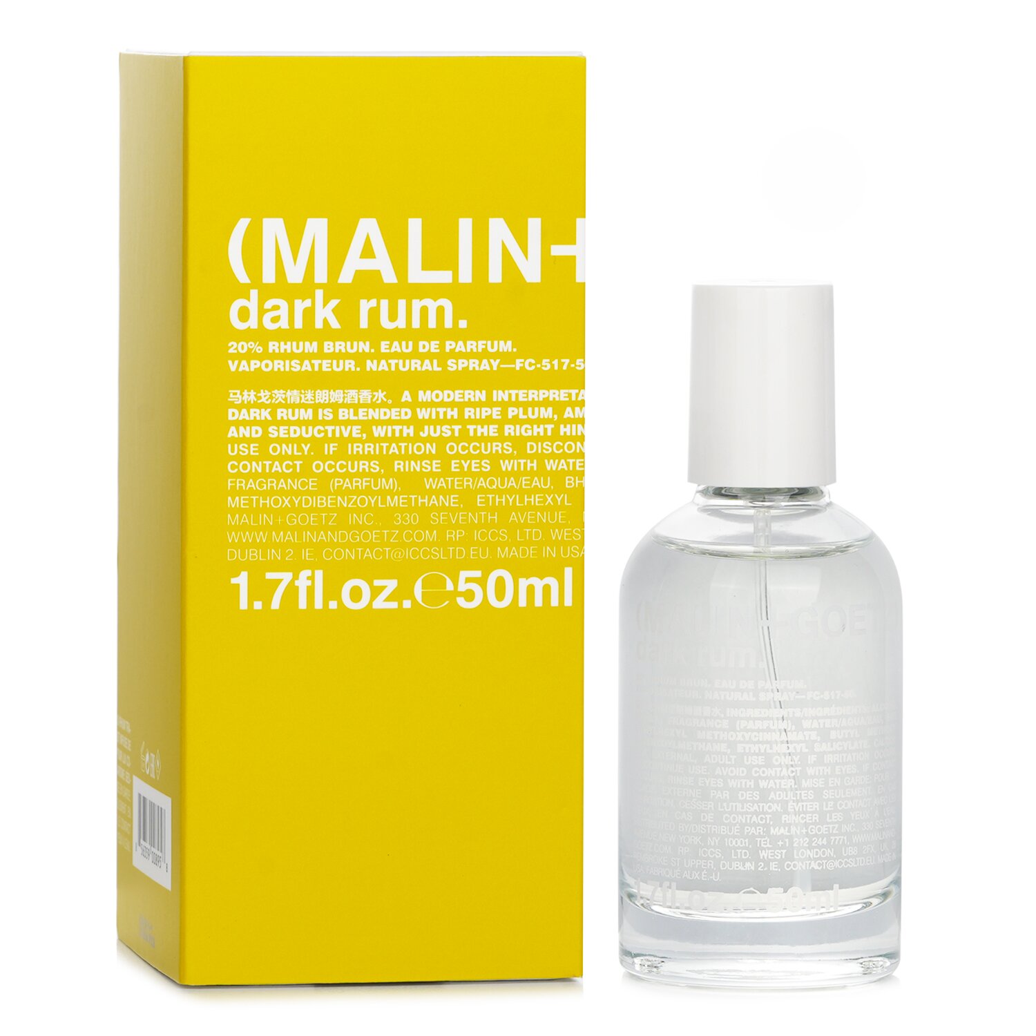 MALIN+GOETZ Dark Rum Eau De Parfum Spray 50ml/1.7oz