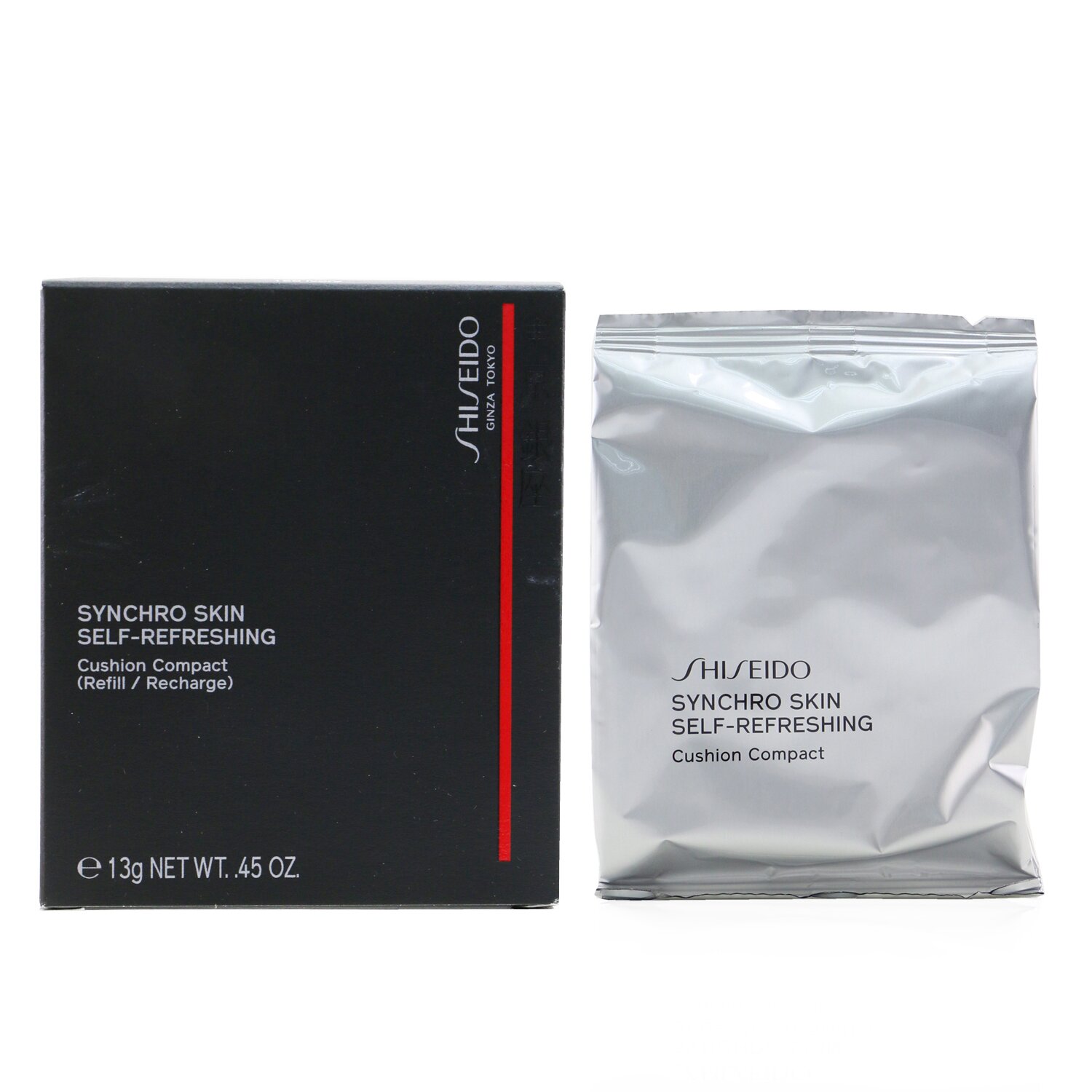 Shiseido Synchro Skin Self Refreshing Cushion Compact Foundation Refill 13g/0.45oz