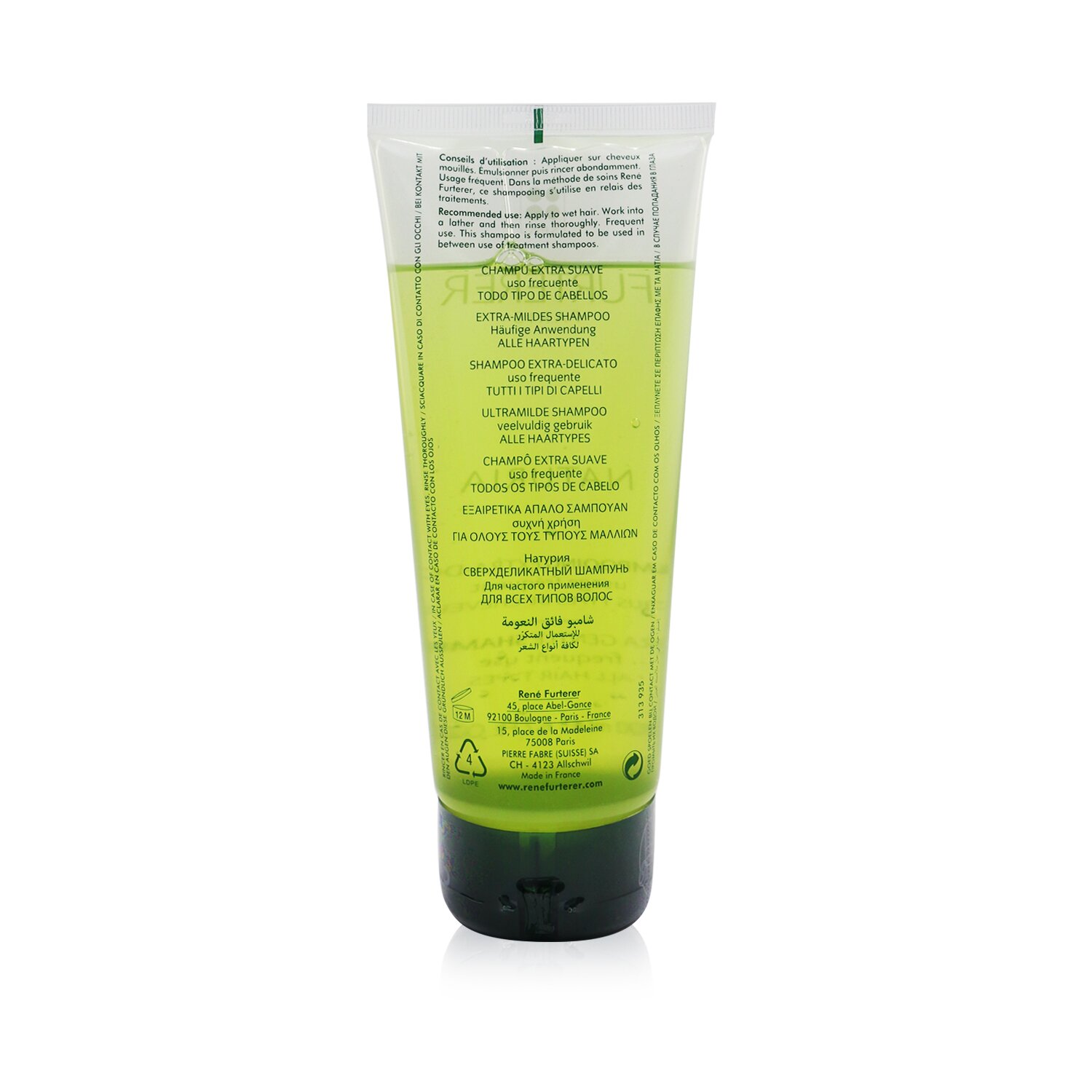 Rene Furterer Naturia Extra Gentle Shampoo - Frequent Use (For All Hair Types) 200ml/6.76oz