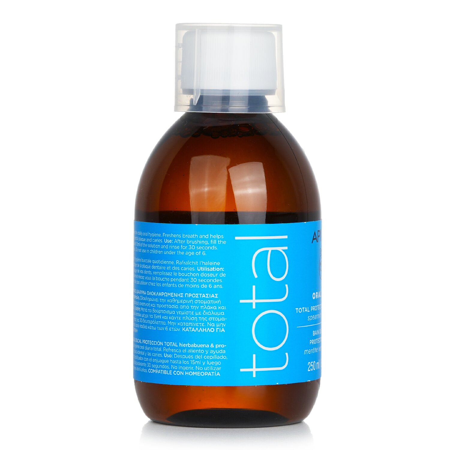 Apivita Total Protection Mouthwash with Spearmint & Propolis 250ml/8.45oz